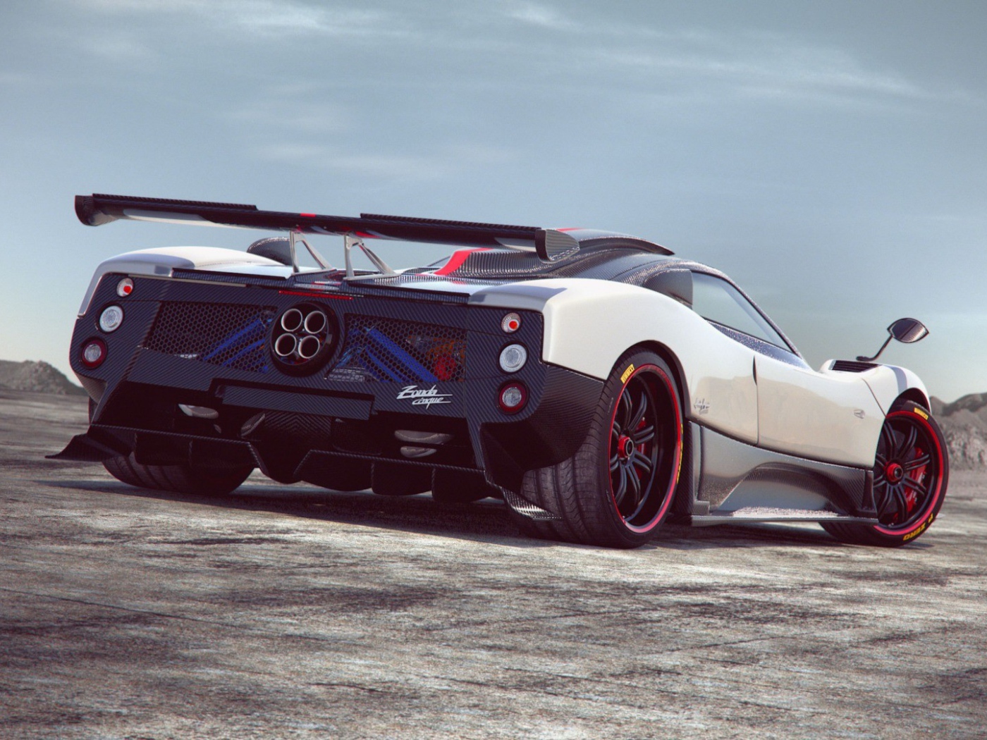 Мощный Pagani Зонда