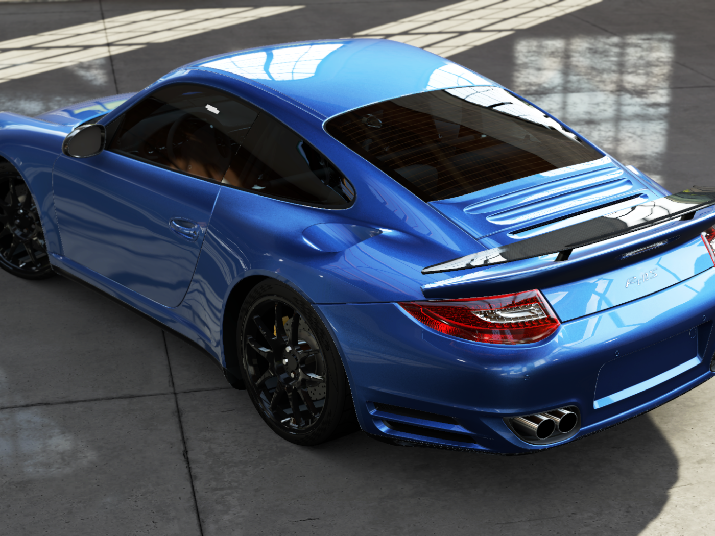 Спортивный Порше РУФ 12