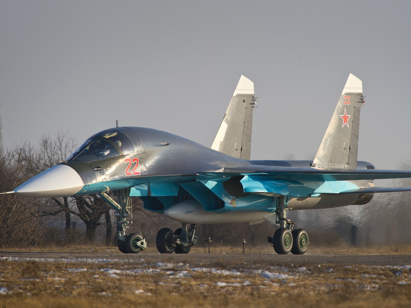 Российский истребитель СУ 34