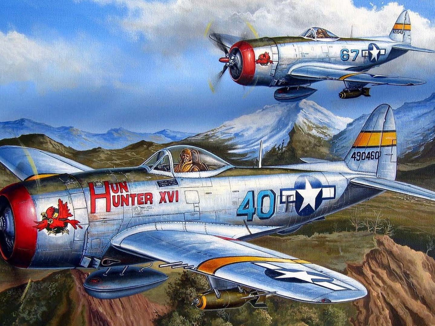 Американский Самолет П-47