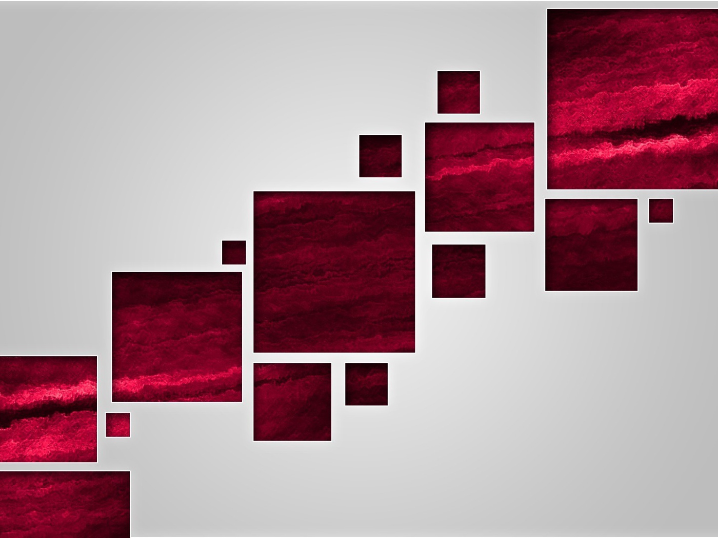 Фон из красных квадратов