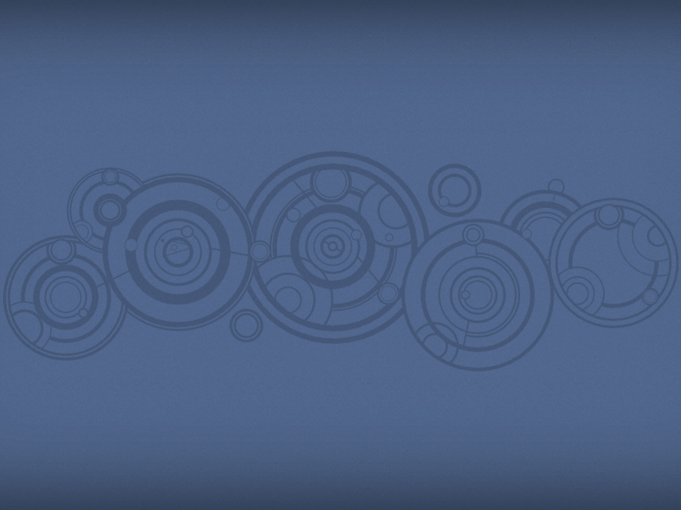 Круги на голубом фоне, сериал Доктор Кто