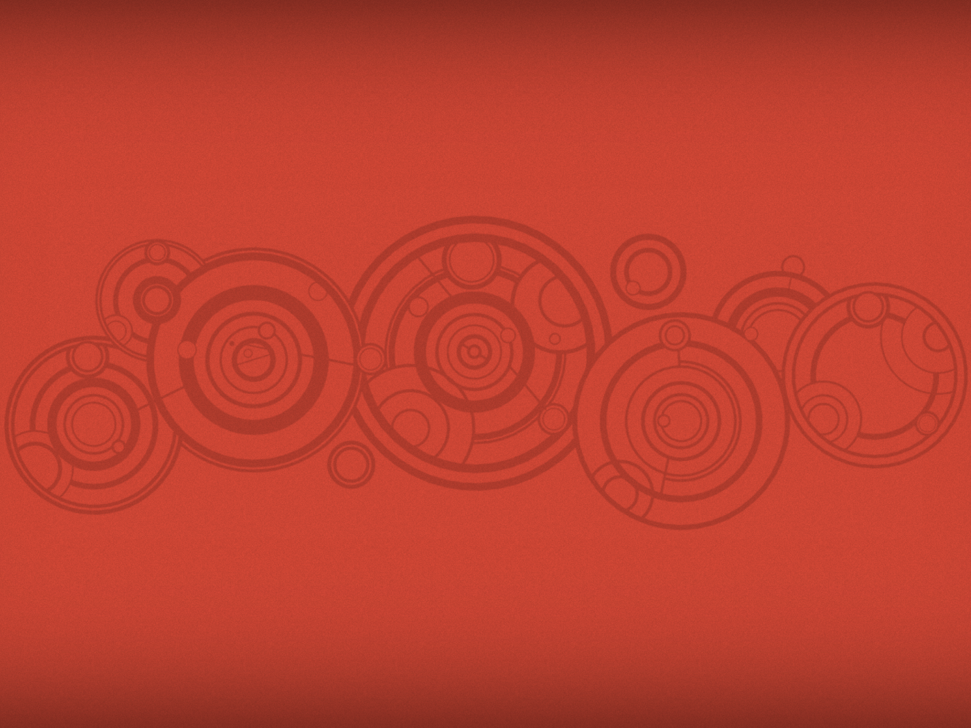 Круги на красном фоне, сериал Доктор Кто