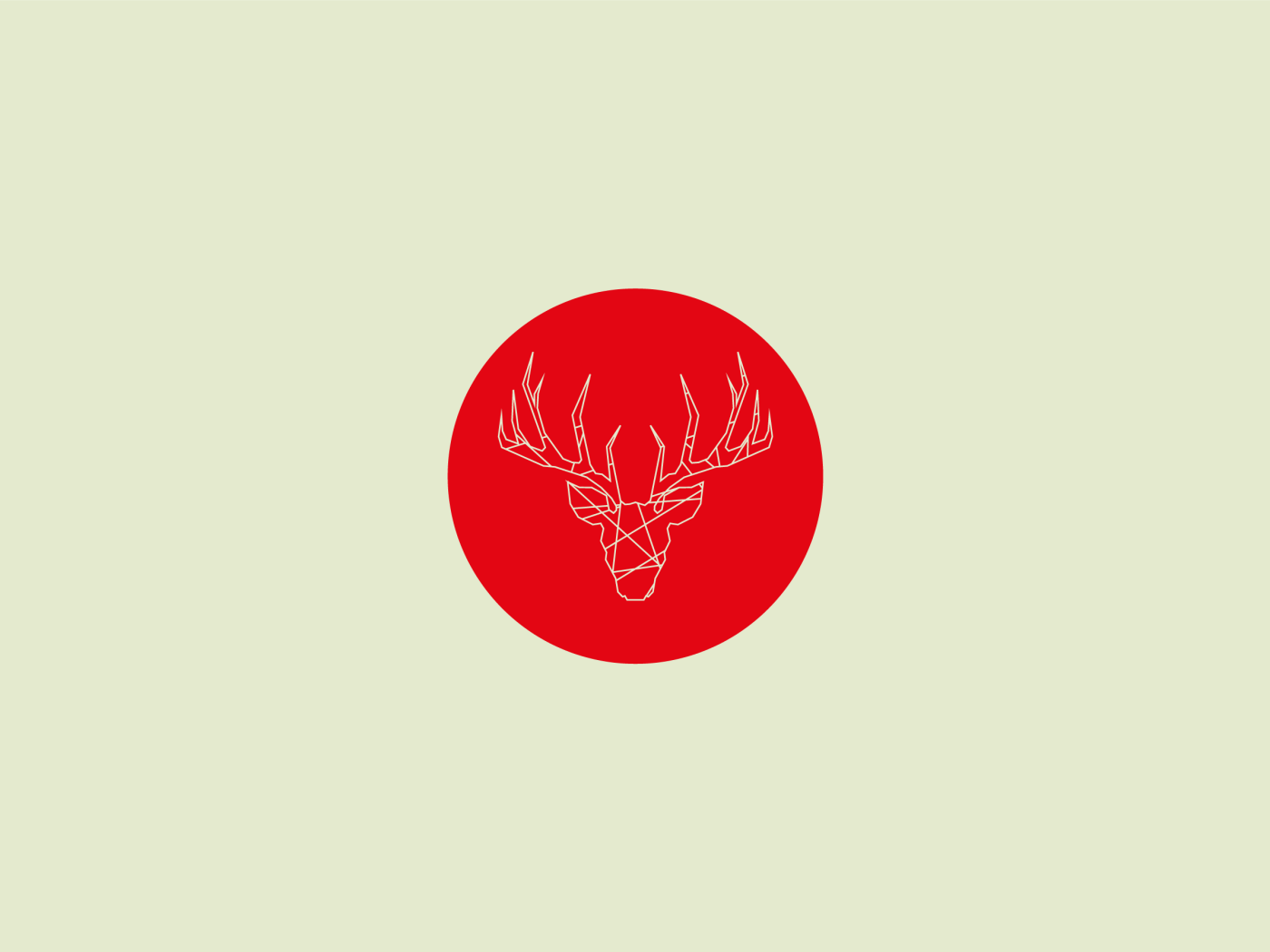 Олень на флаге Японии