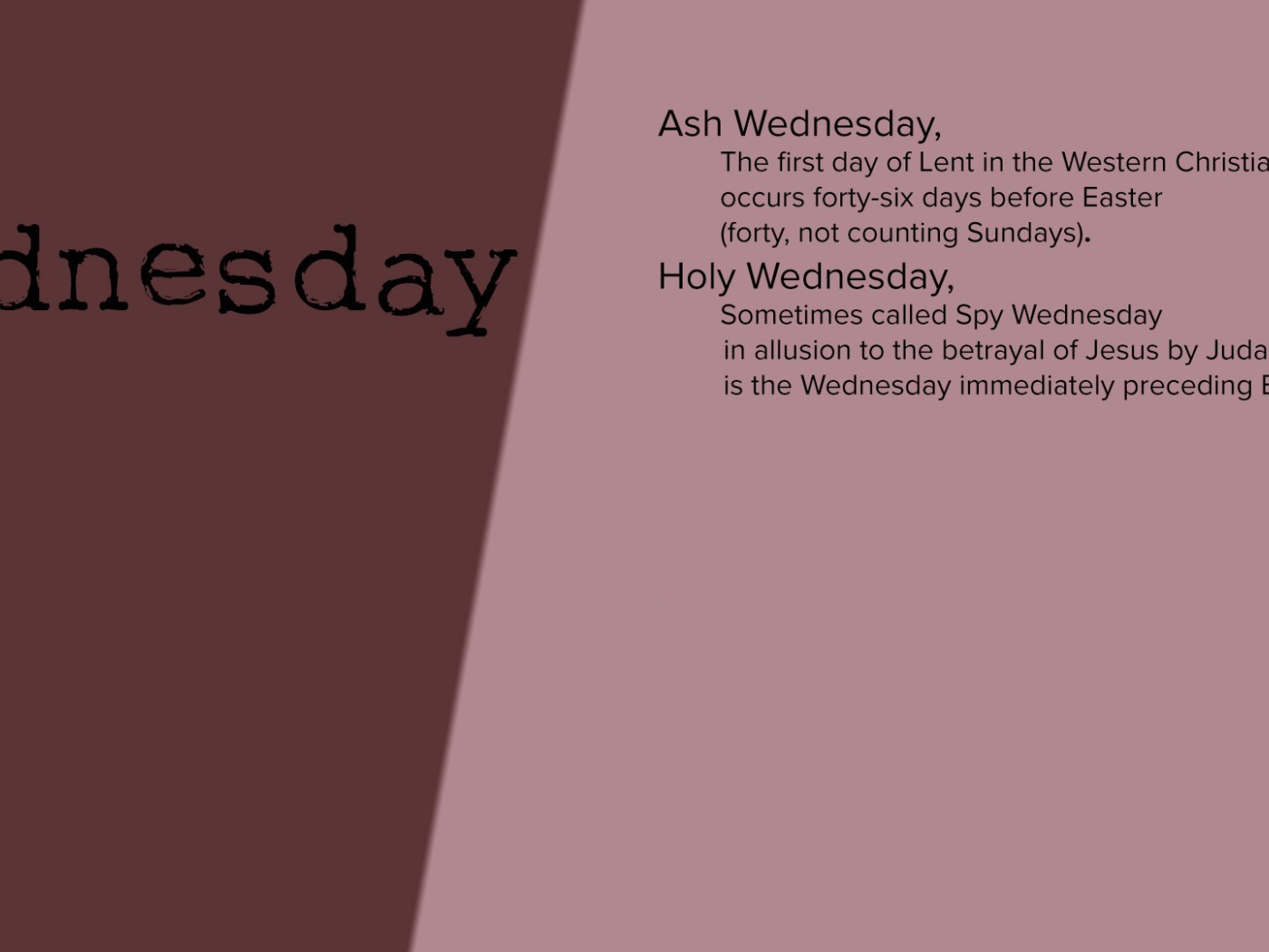 Описание среды на английском языке