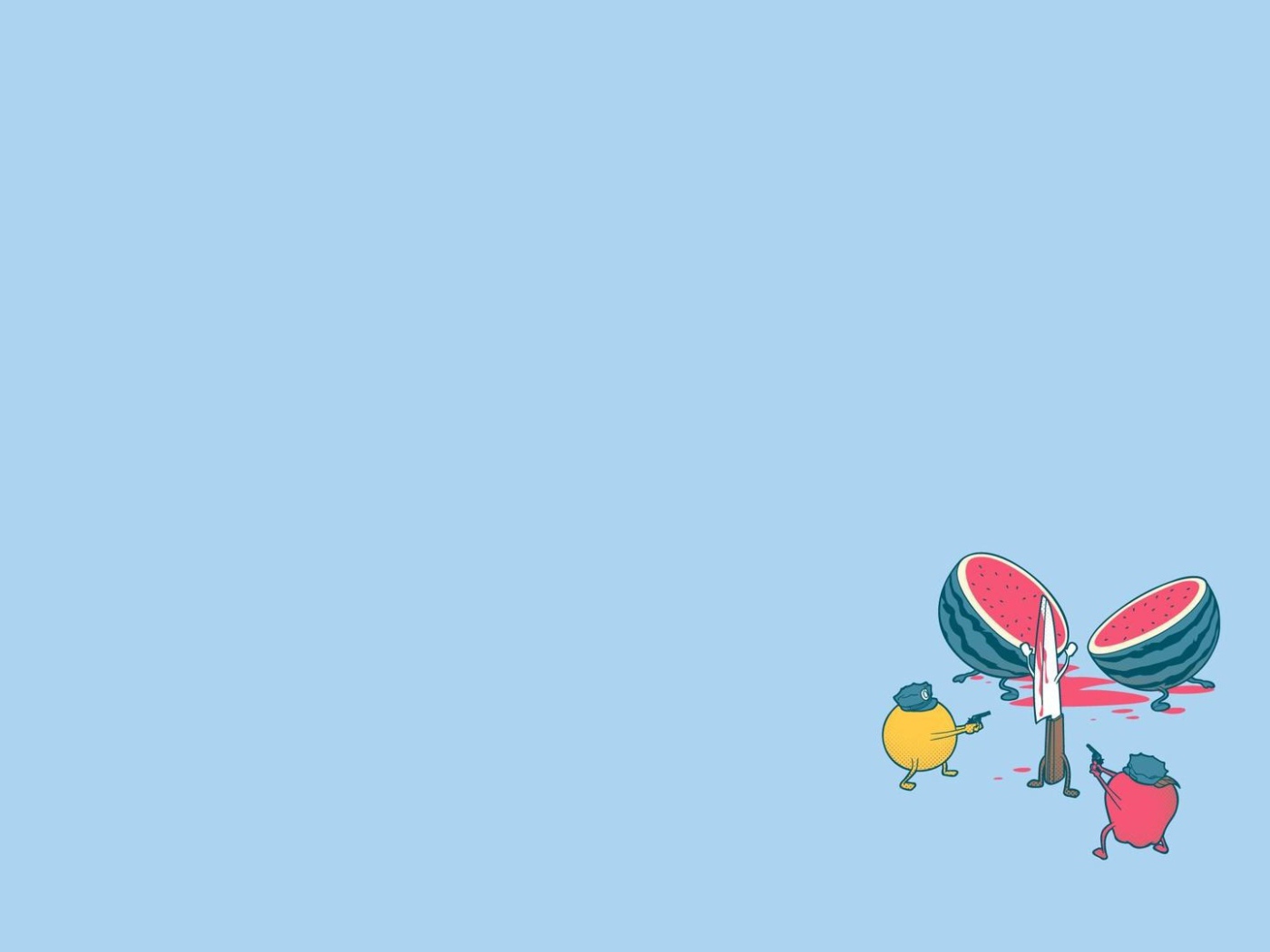 Фруктовая полиция задержала нож