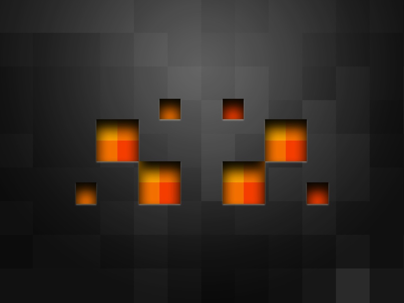 Серый фон, Minecraft