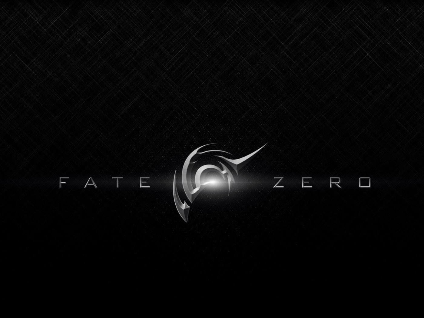 Серые буквы, аниме Fate-Zero