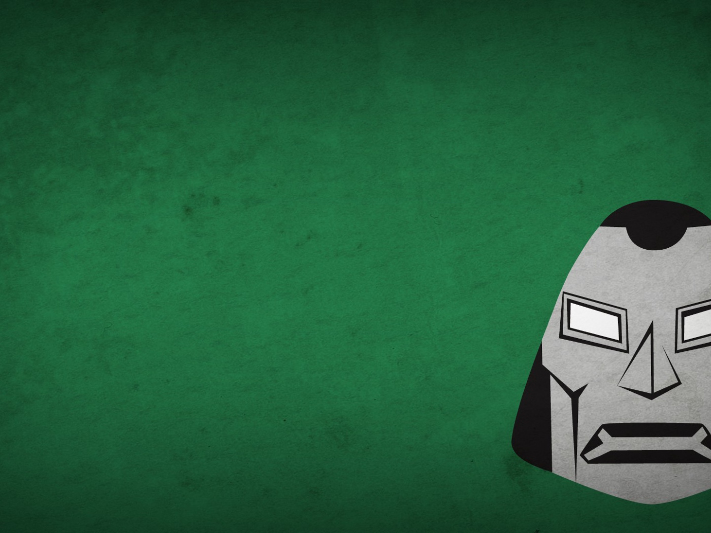 Зеленый фон, доктор Дум