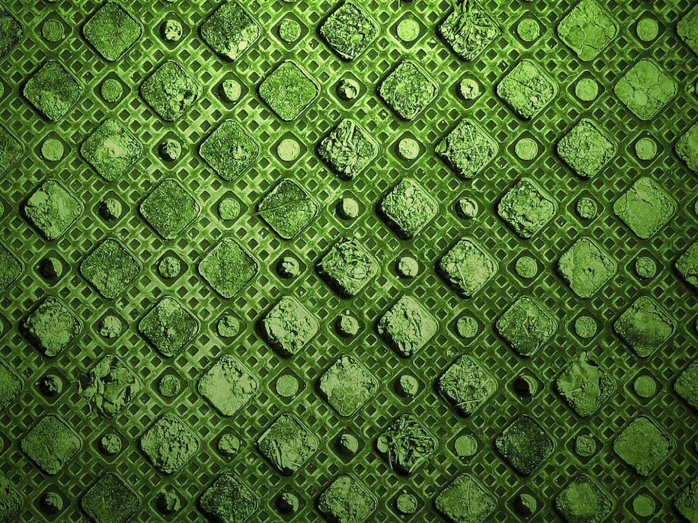 Зеленый орнамент, фон