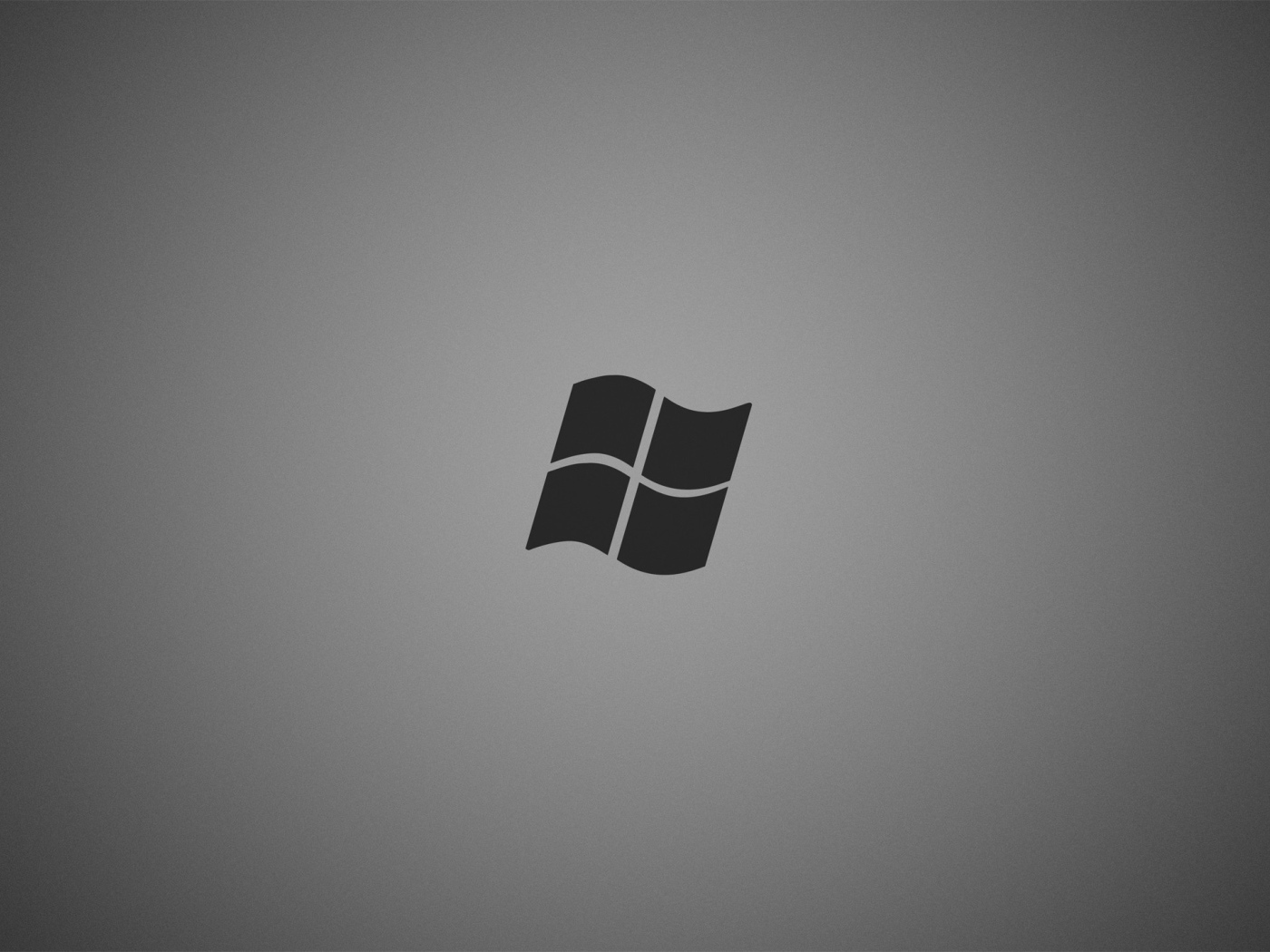 Серый логотип Майкрософт на сером фоне