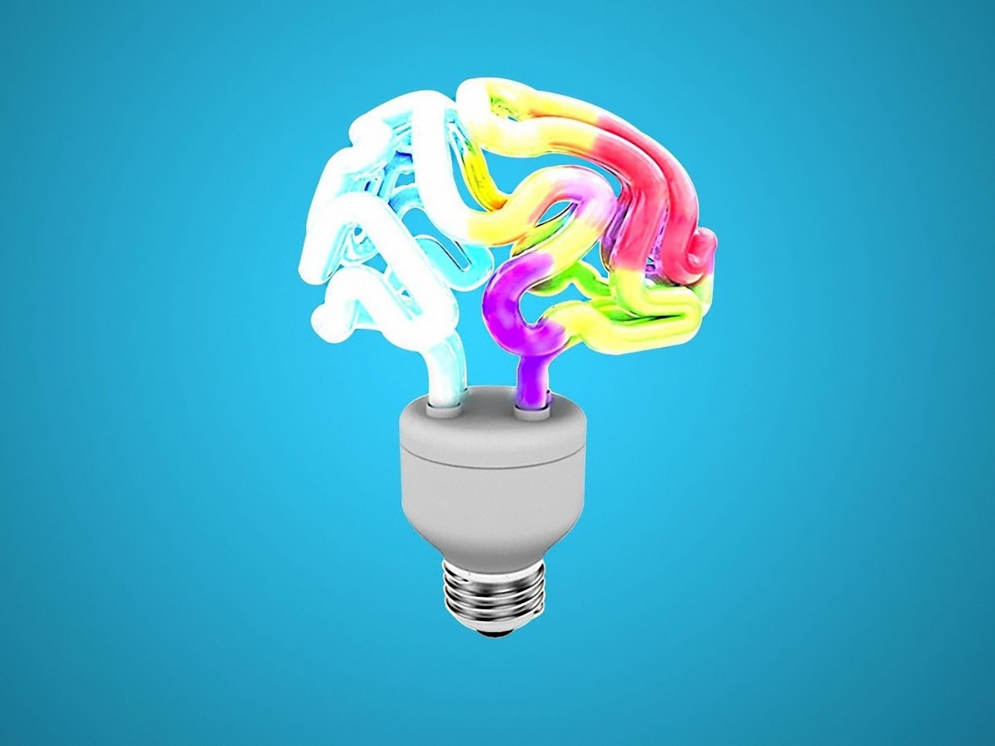 Лампа в форме мозга