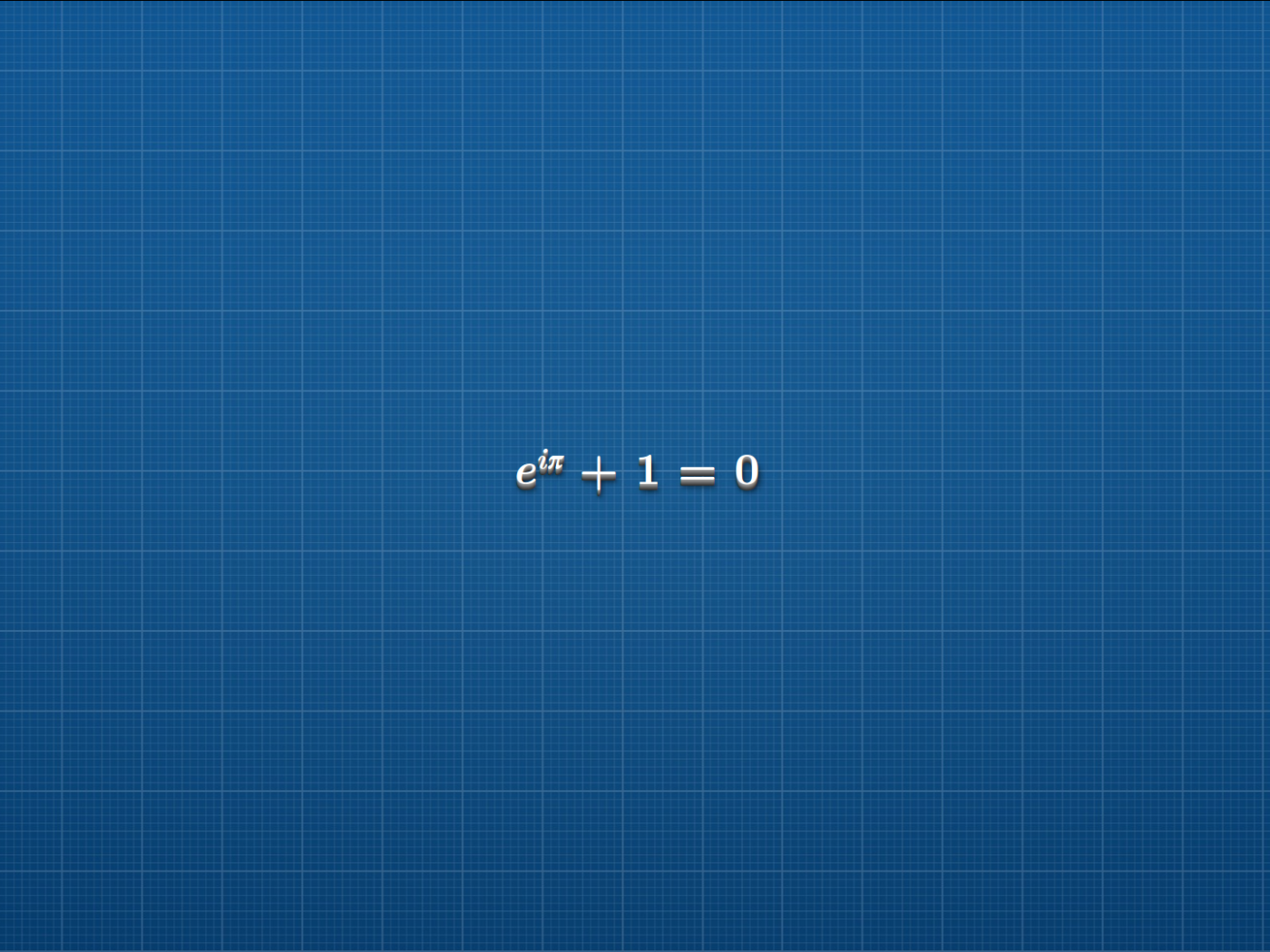 Математическая формула на клетчатом голубом фоне