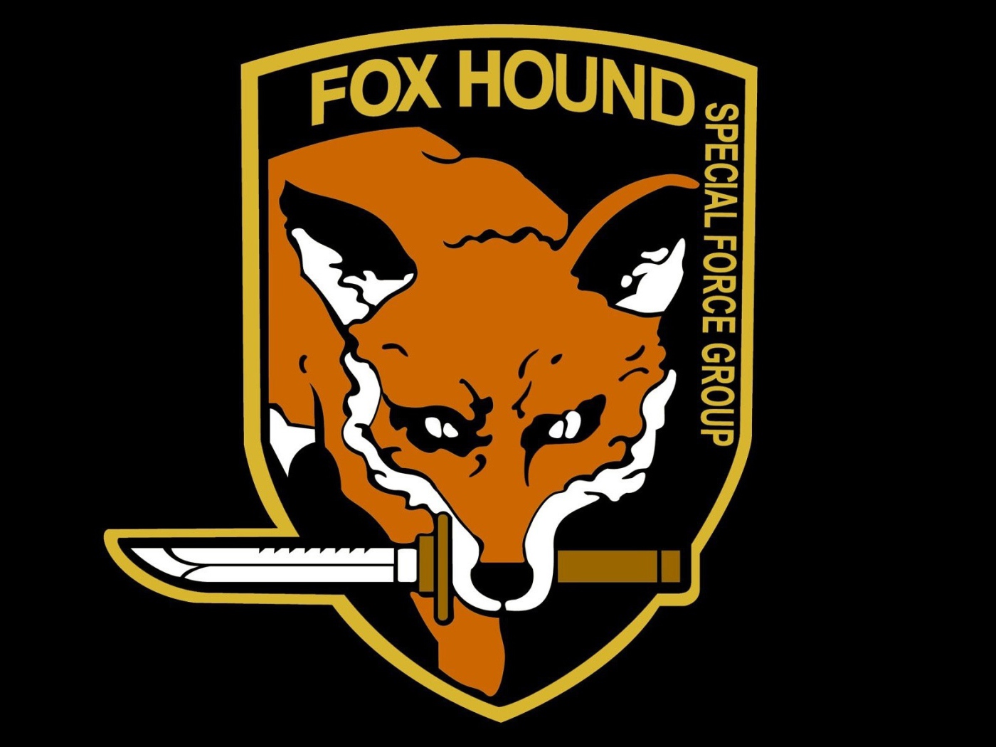 Военный шеврон с изображением лисы