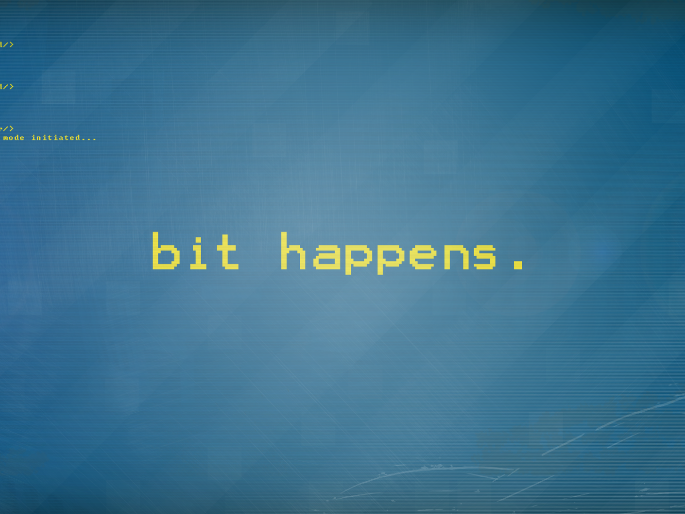 Один бит счастья