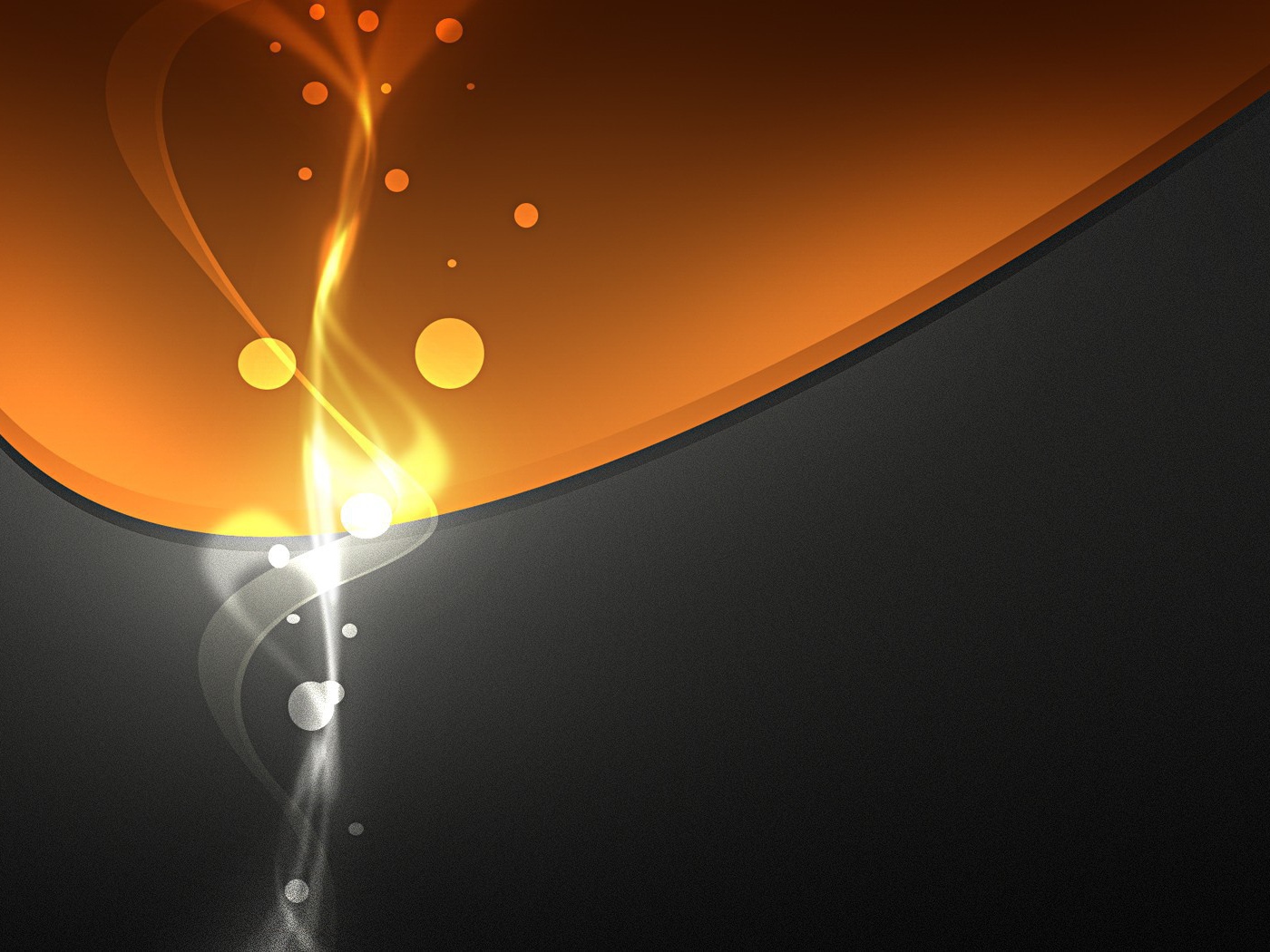 Оранжево черный фон