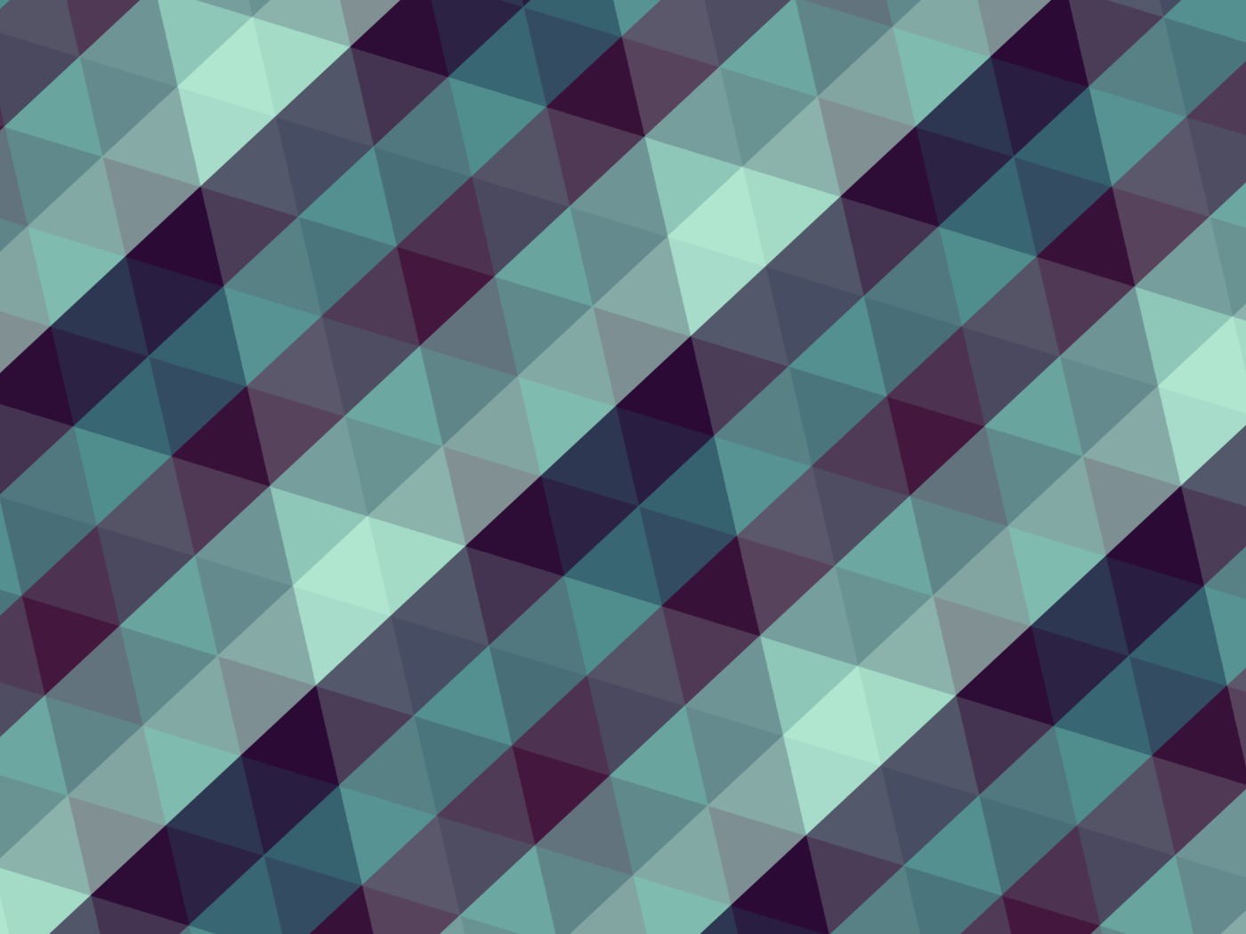 Орнамент из разноцветных треугольников