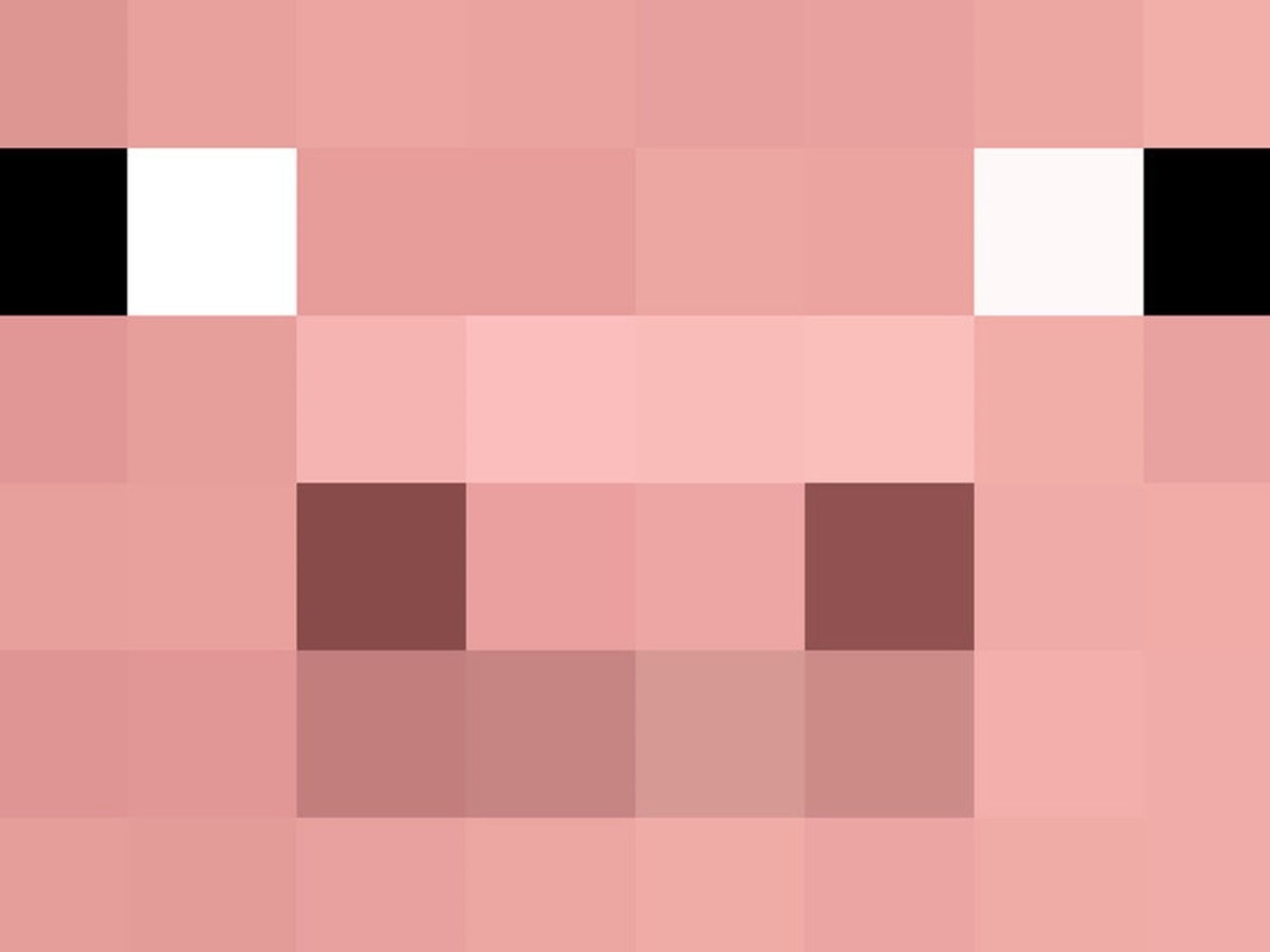 Розовый фон Minecraft