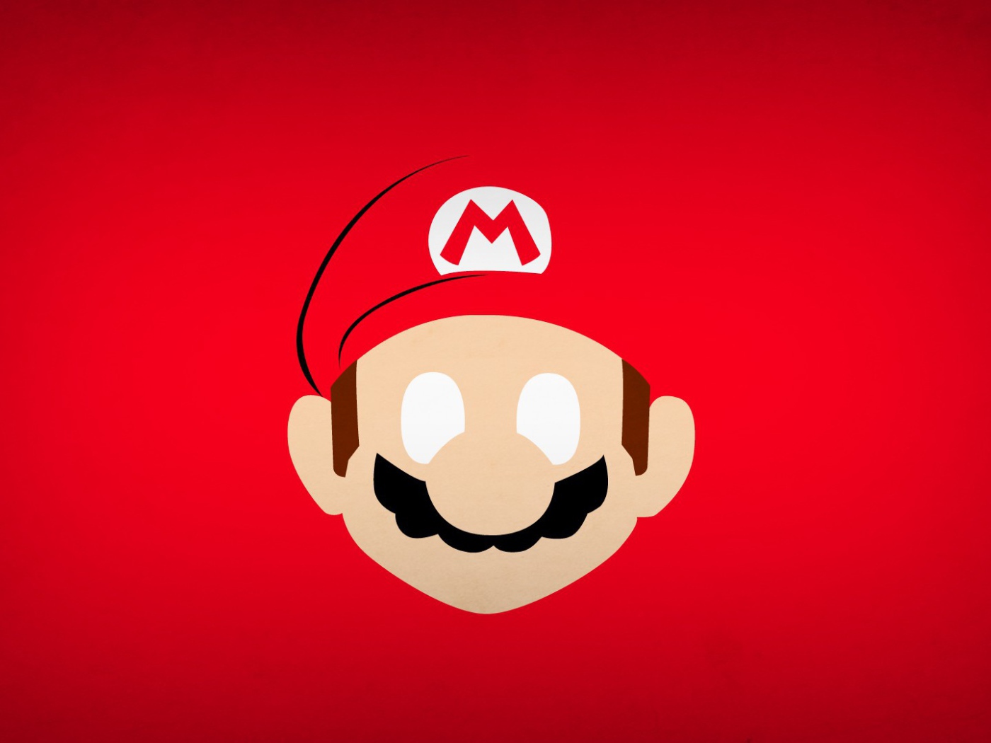 Красный фон, Super Mario Bros