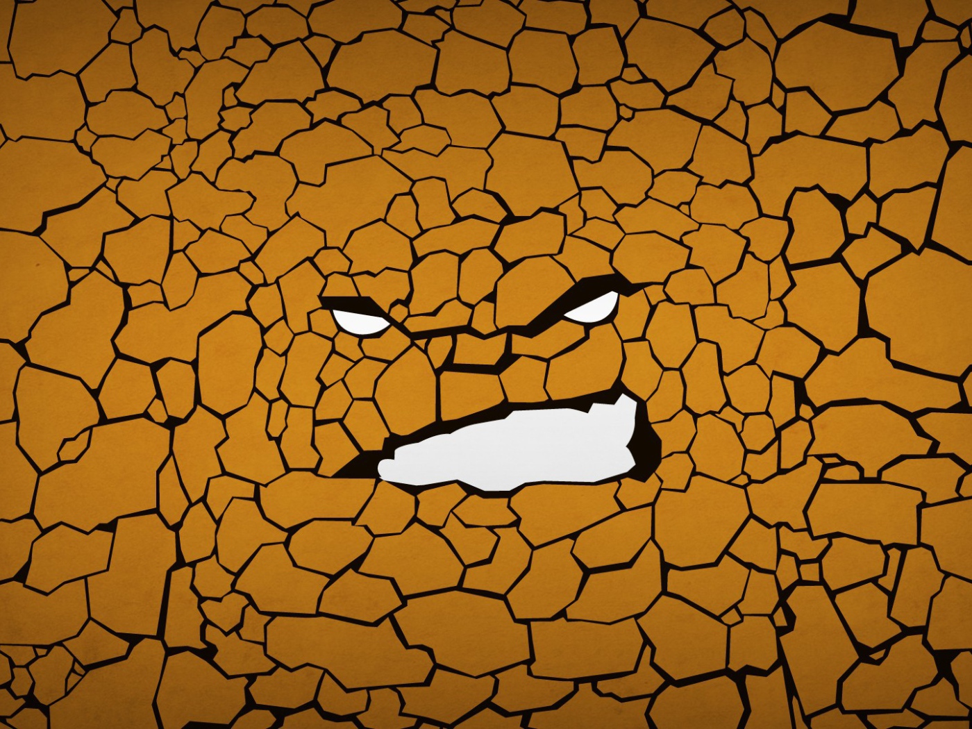 Каменный человек, фон