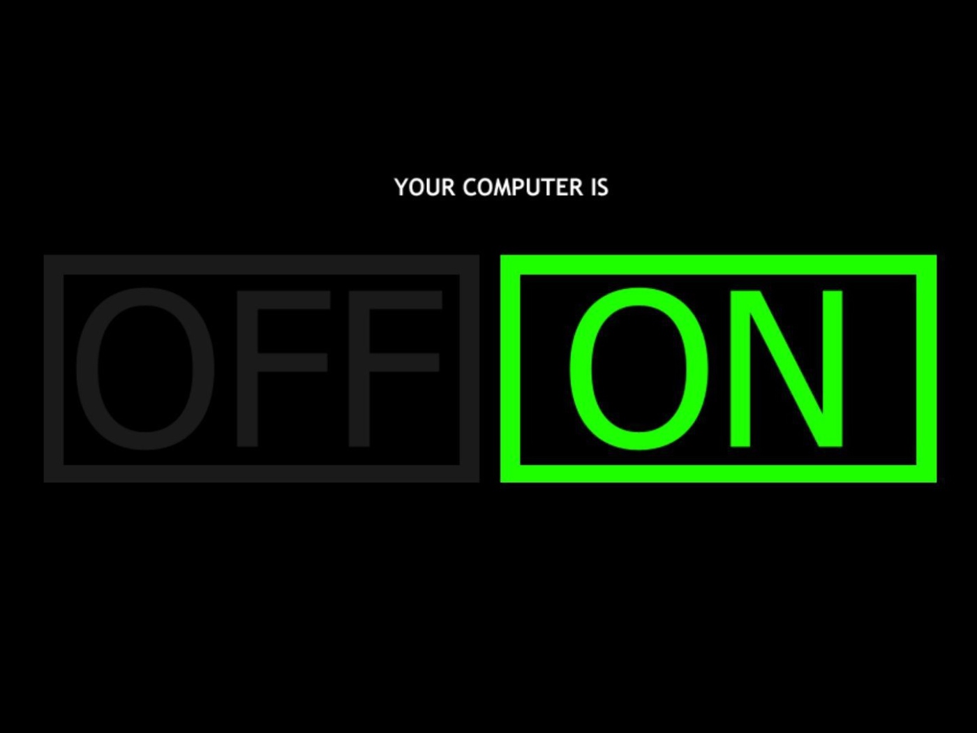 Индикатор состояния компьютера