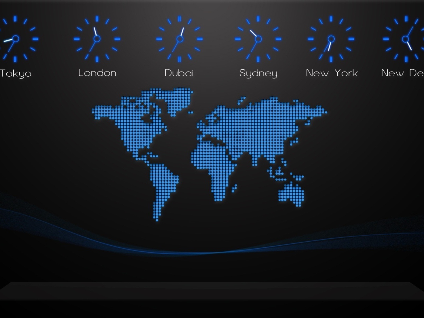 Часовые пояса и время в разных городах