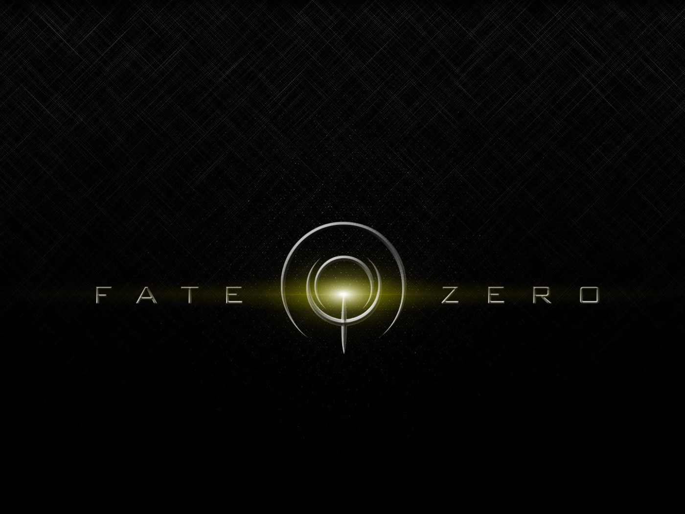 Желтые буквы, аниме Fate-Zero