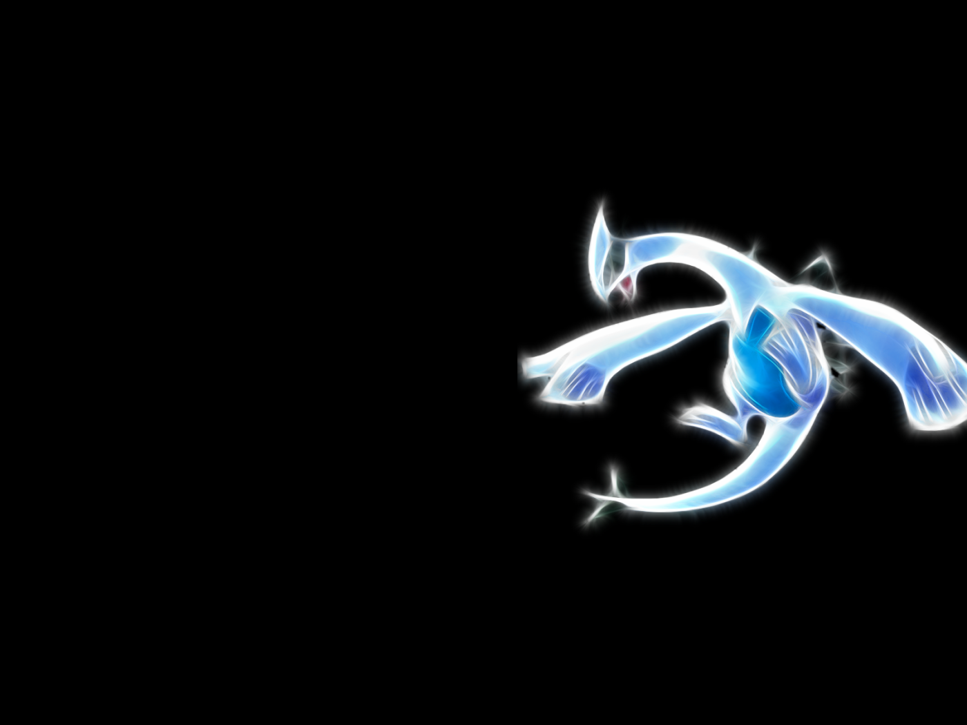 Голубой летающий покемон