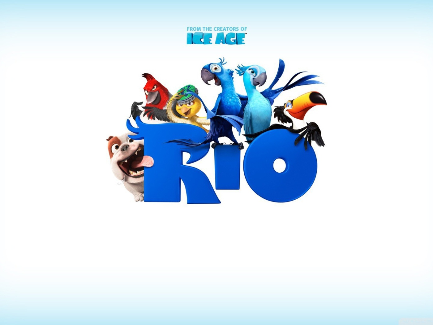 Постер мультфильма Рио
