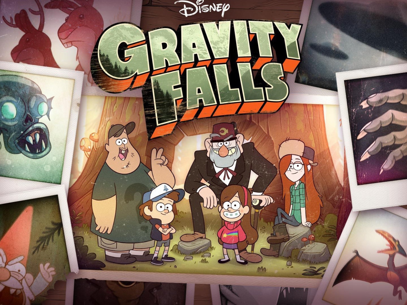 Постер мультфильма Гравити Фолз