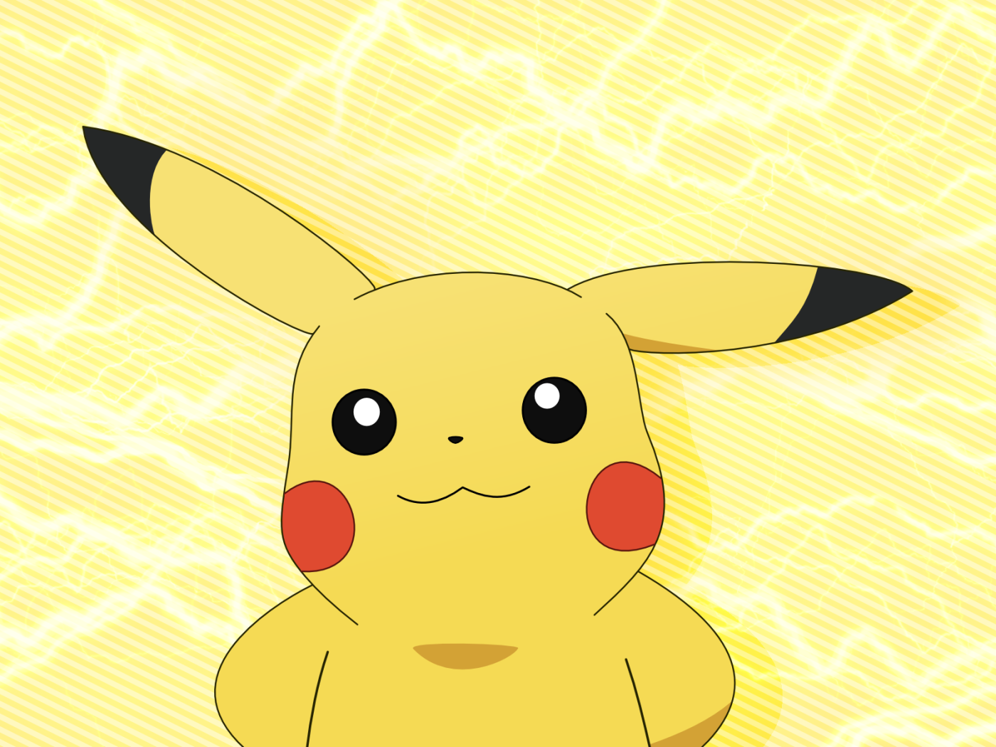 Желтый покемон Пикачу