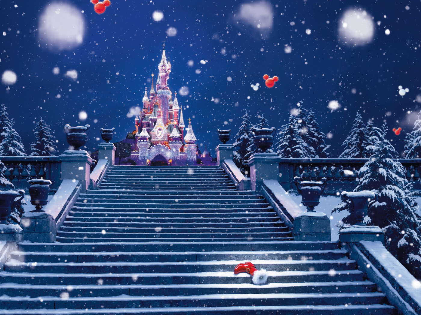 Лестница в диснейленд