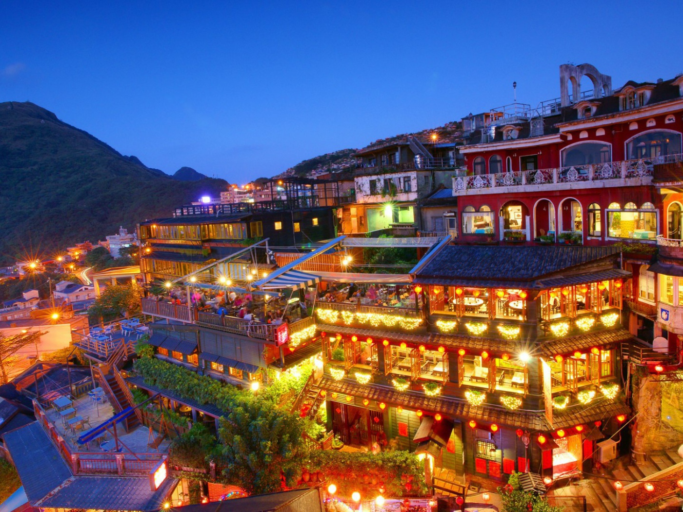 Красивый пейзаж New Taipei City