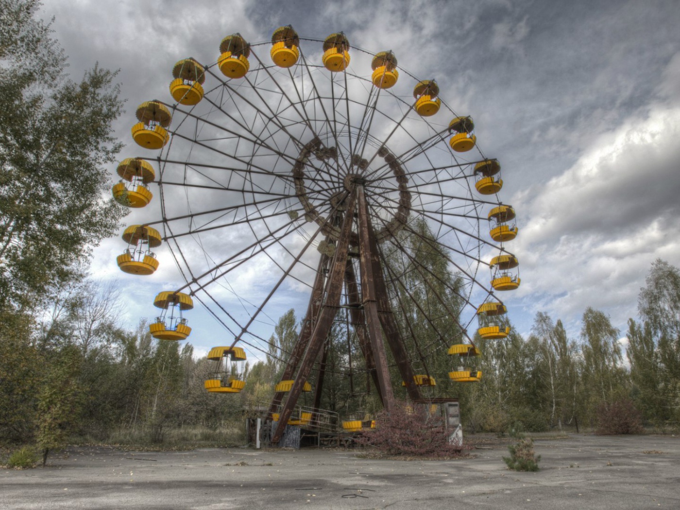 Колесо обозрения в Припяти