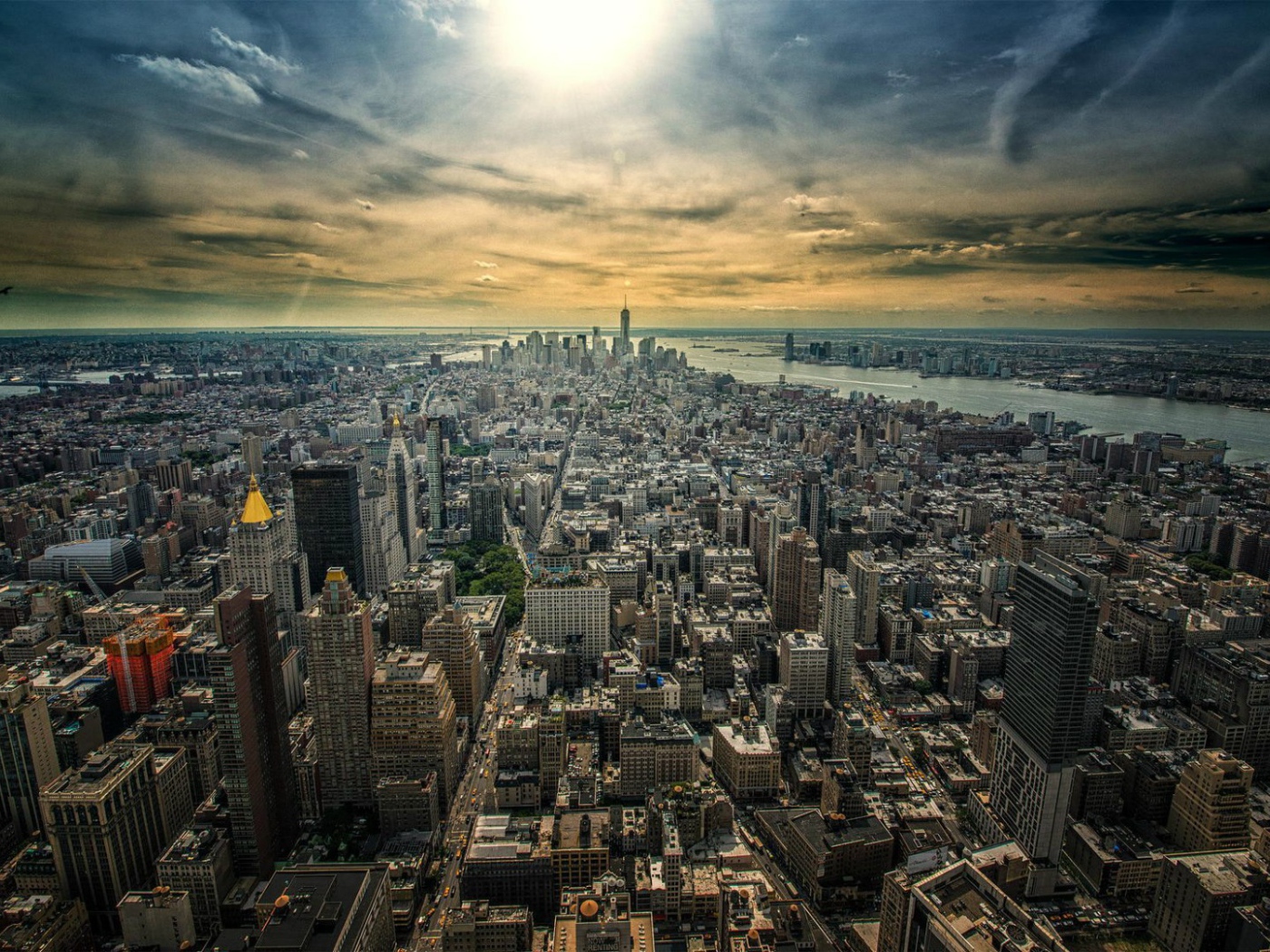 Полет над Нью-Йорком