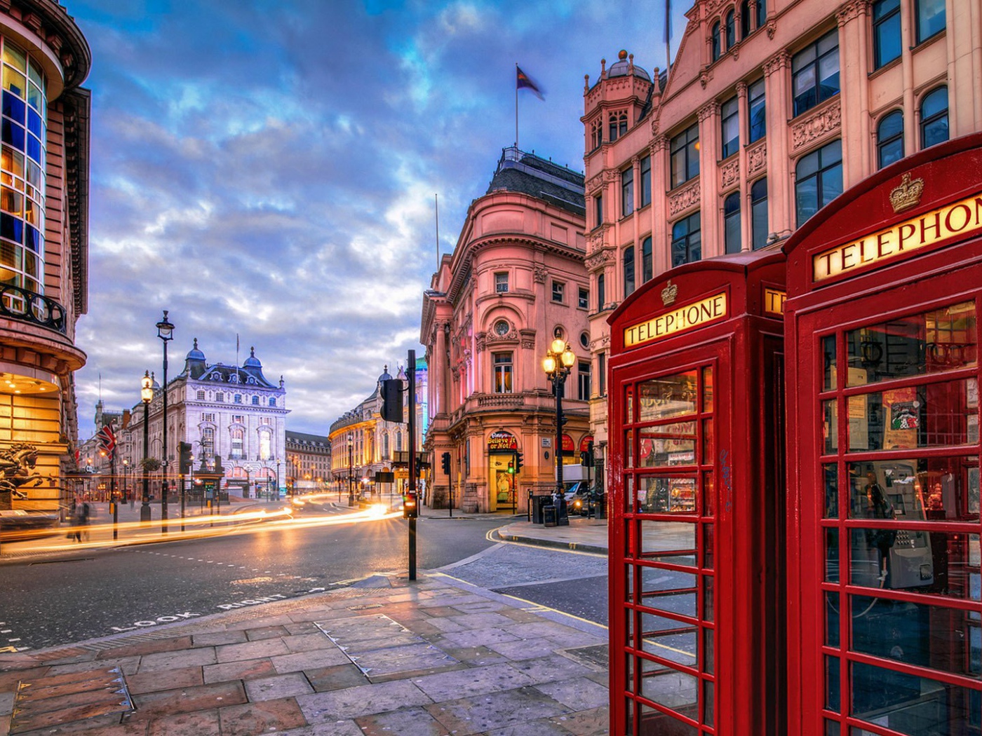 Розовые дома в Лондоне