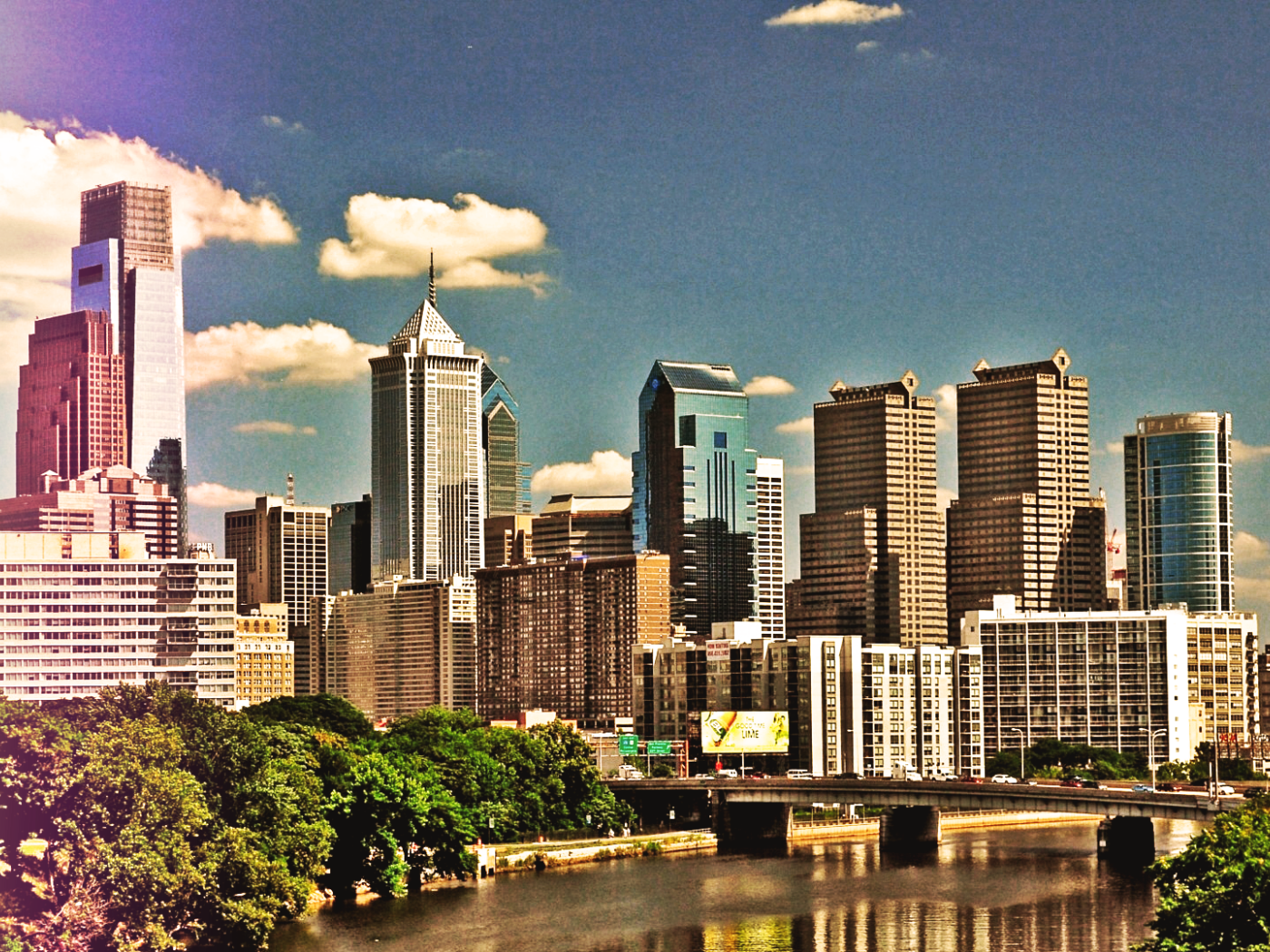 Небоскребы города Филадельфия