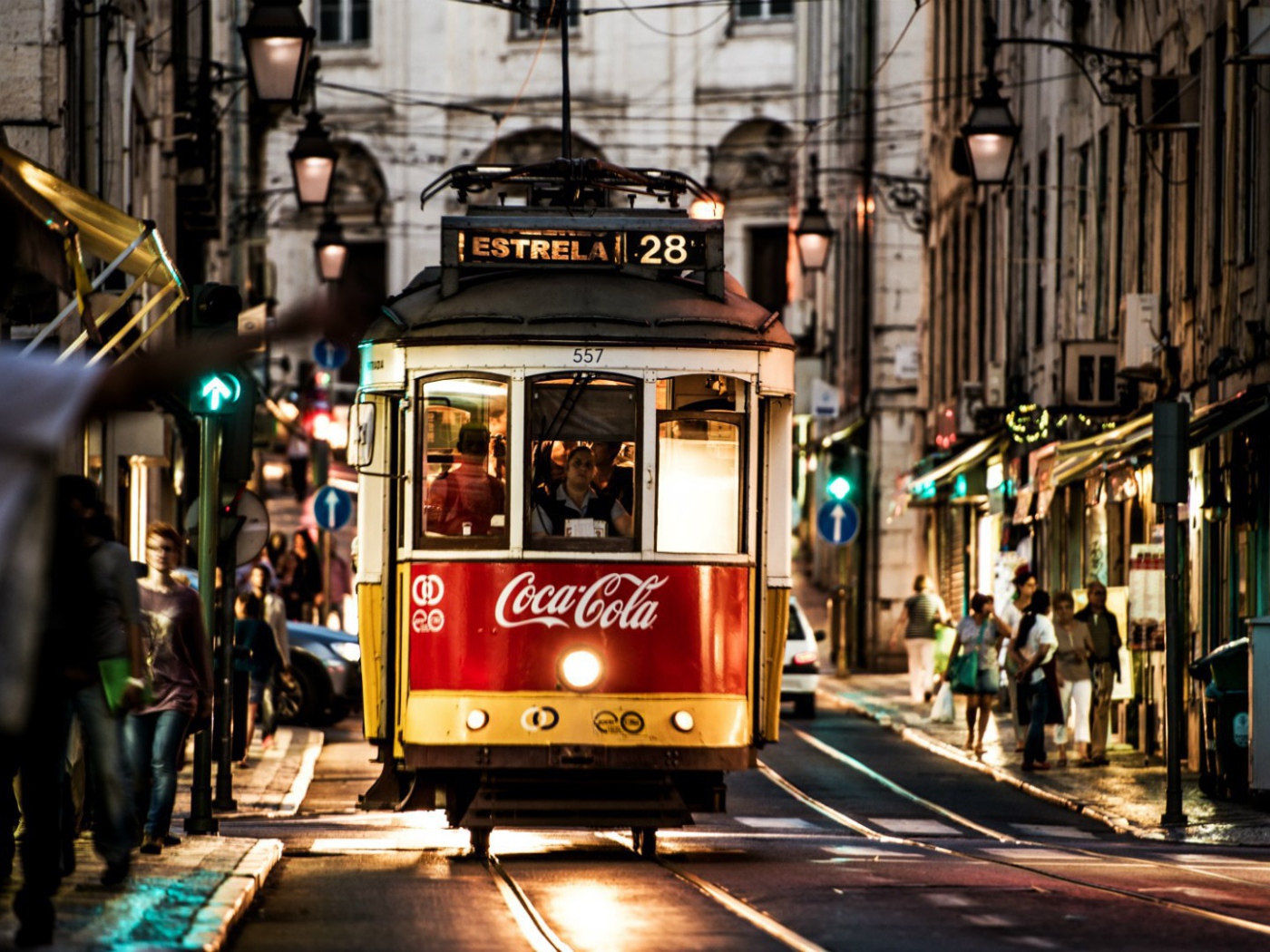 Трамвай в Лиссабоне, Португалия