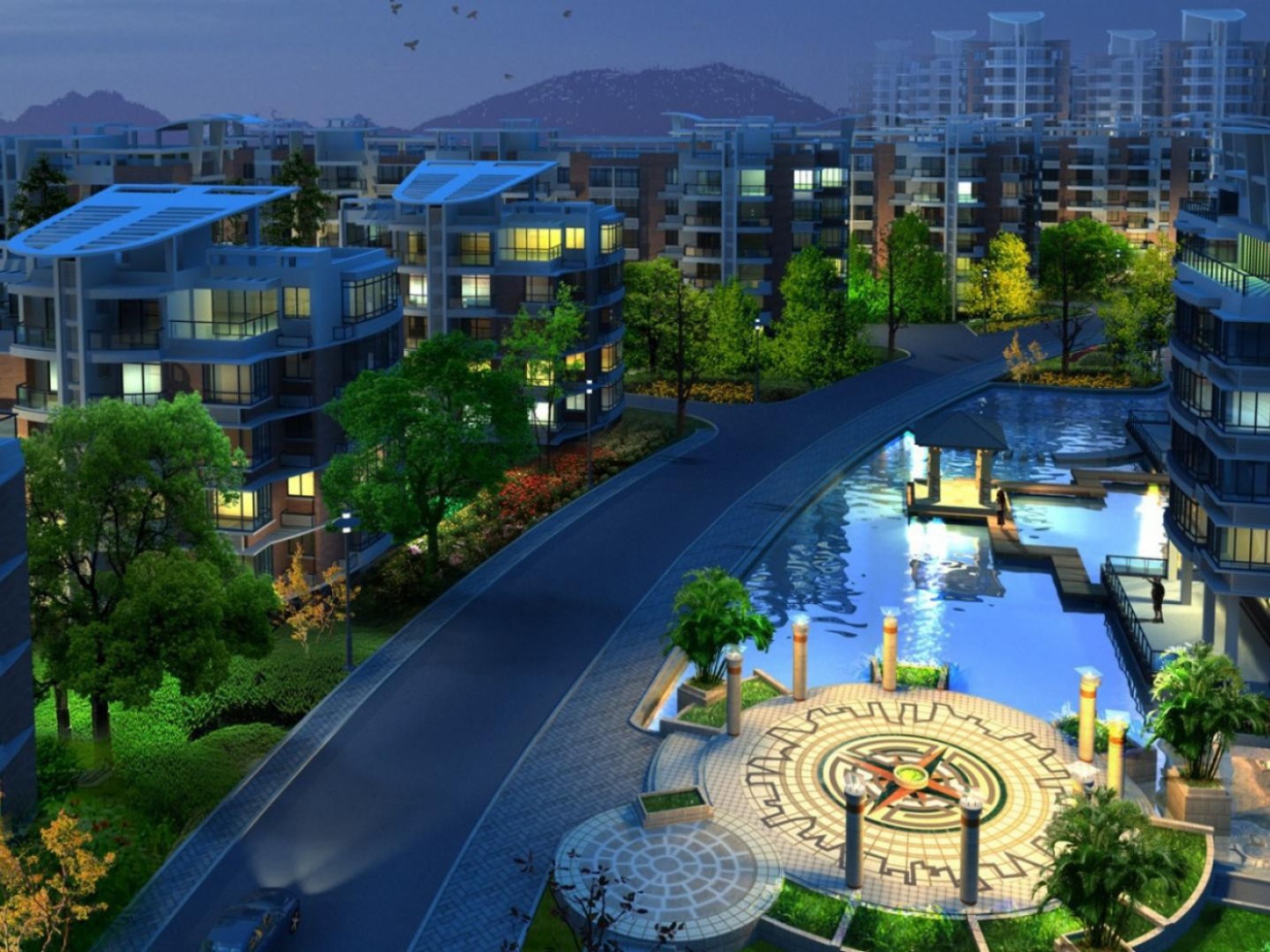 Дома в элитном спальном районе