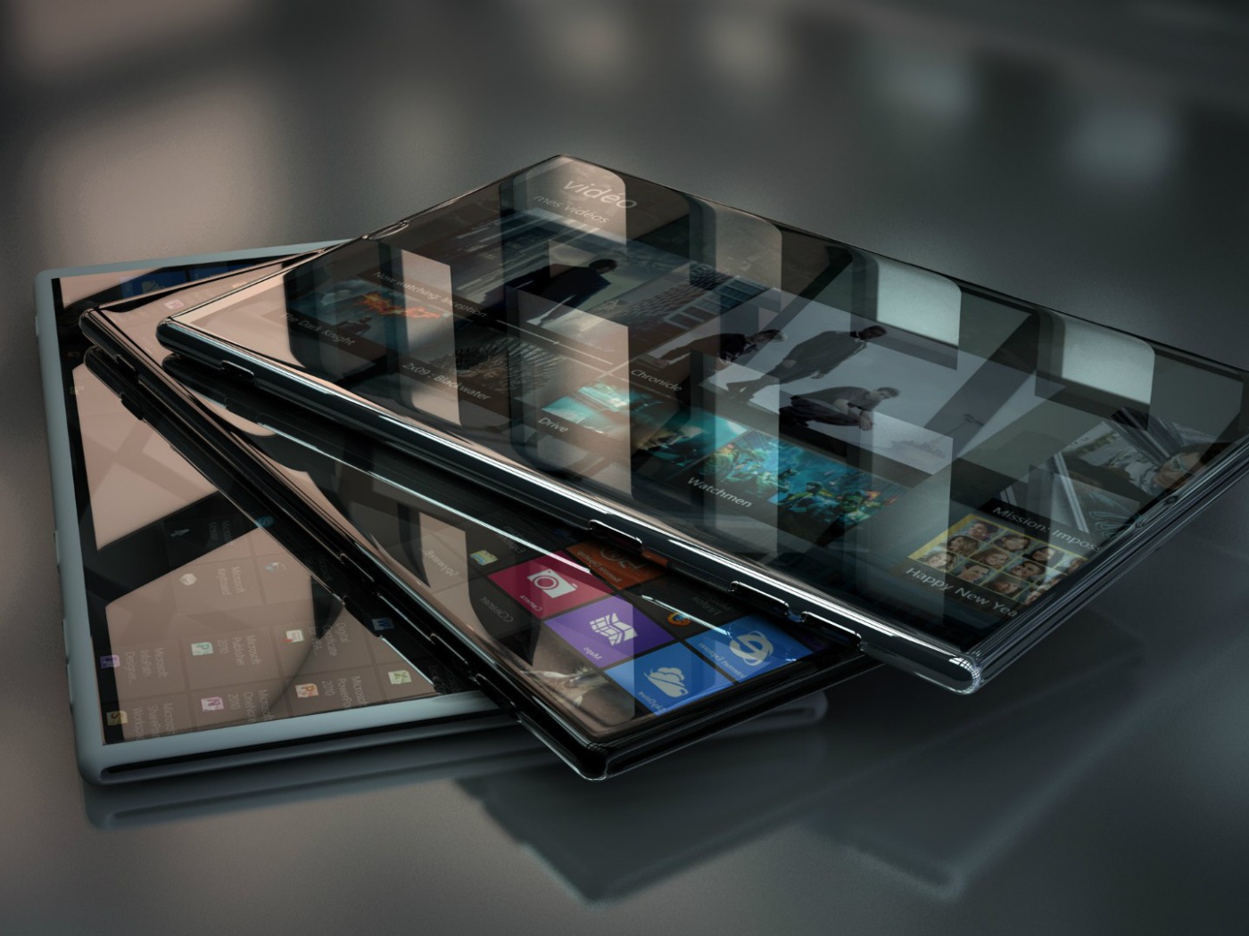 Игровой концепт планшет от Microsoft