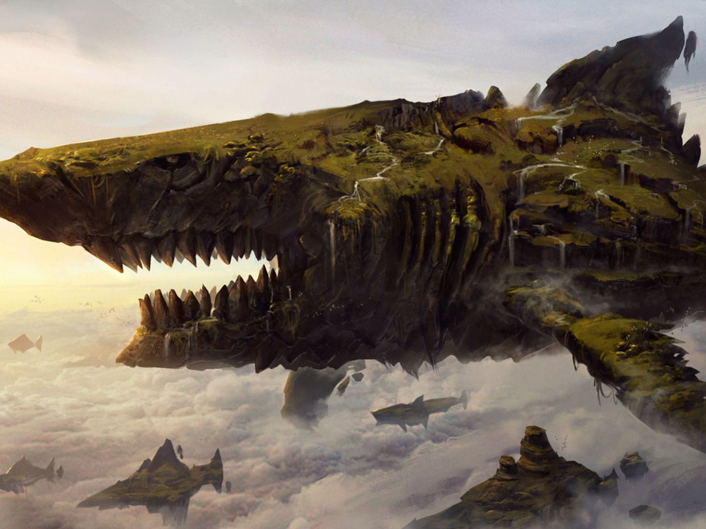 Стая летающих акул