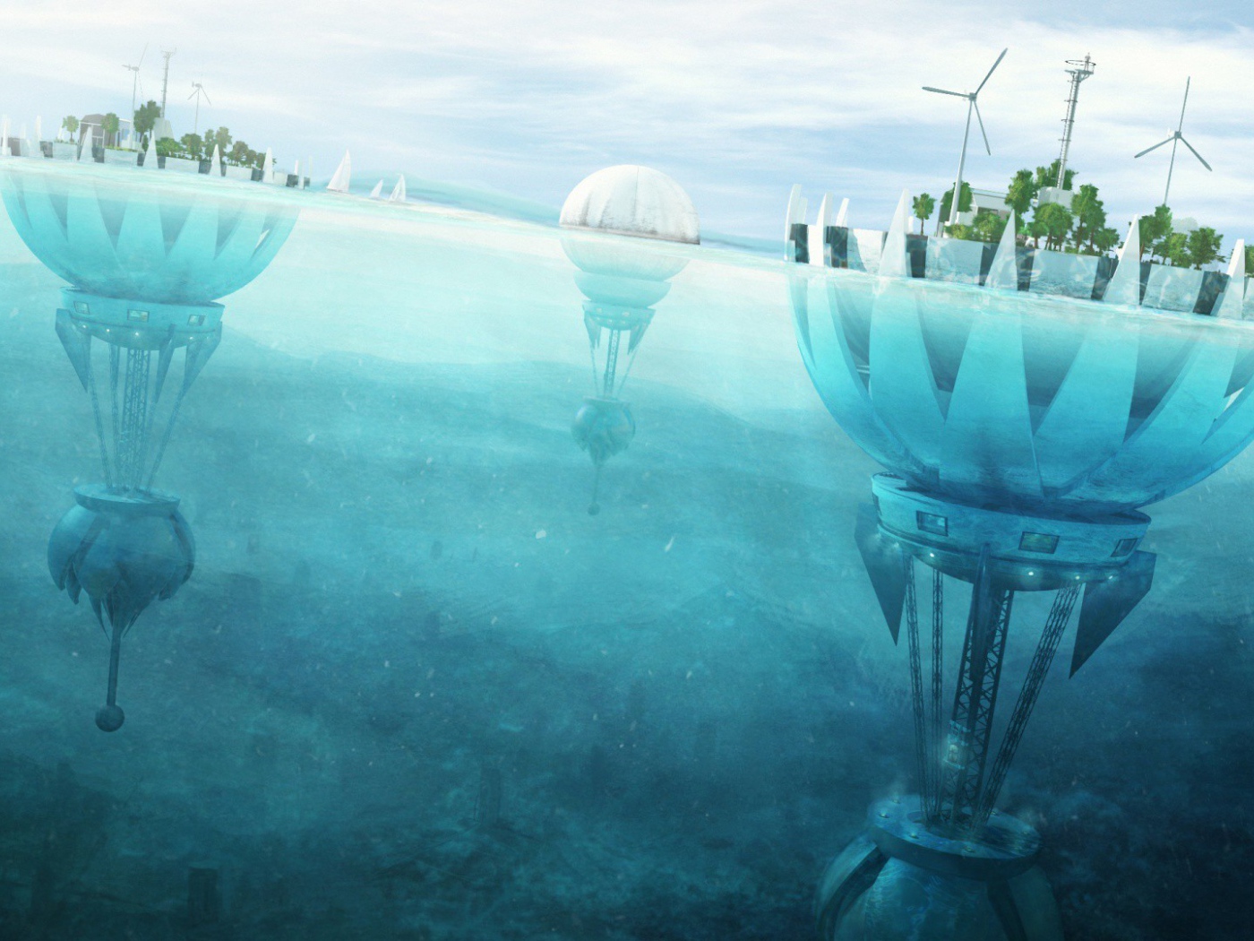 Автономные плавающие модули