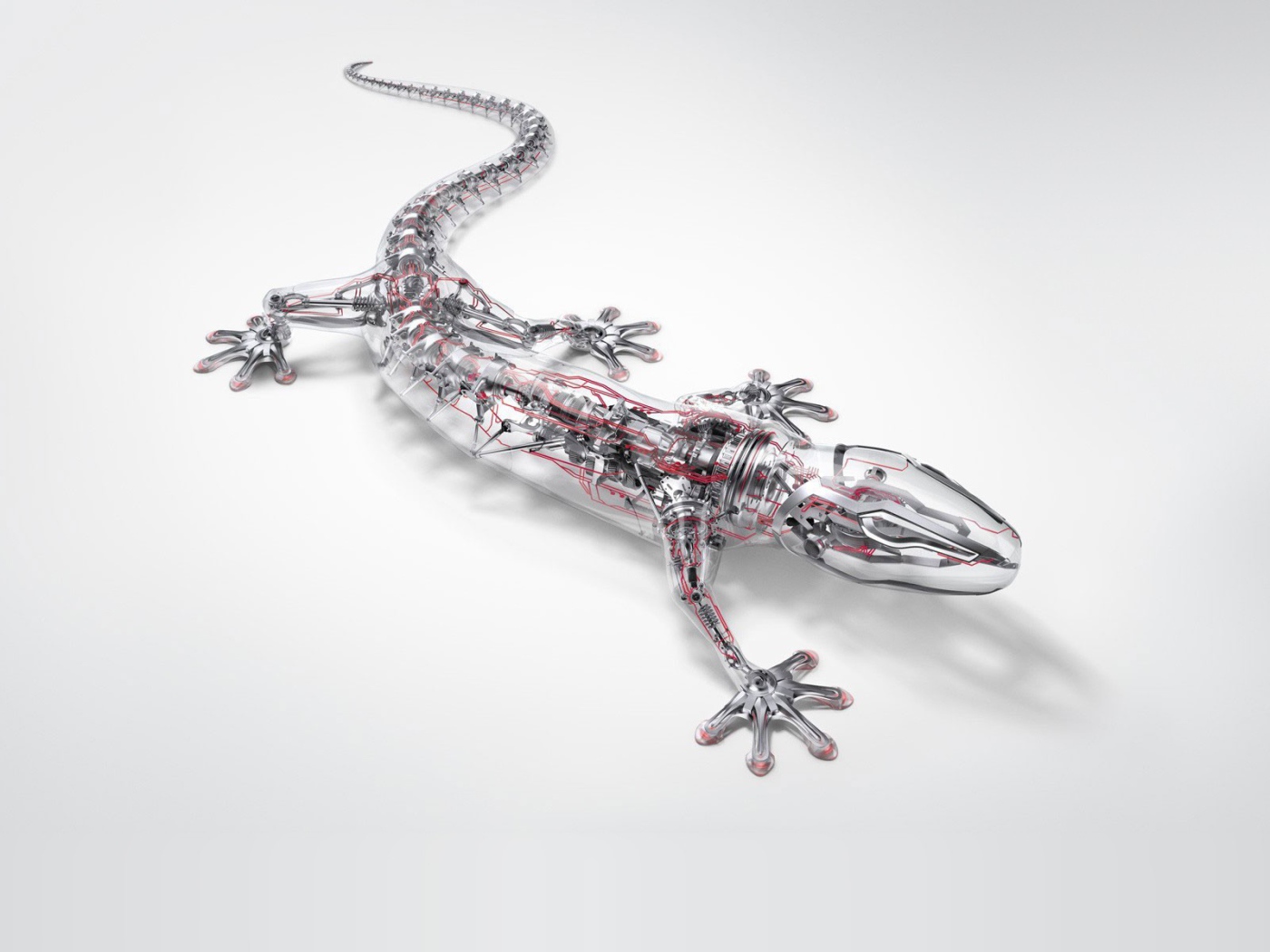 Ящерица плод высоких технологий