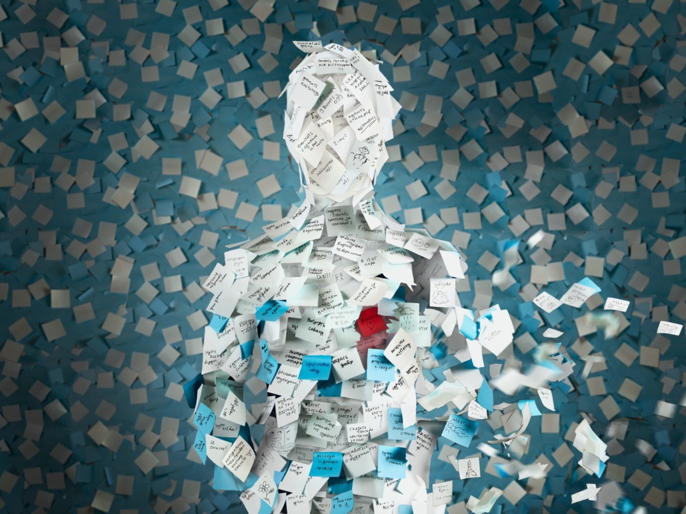 Человек из стикеров