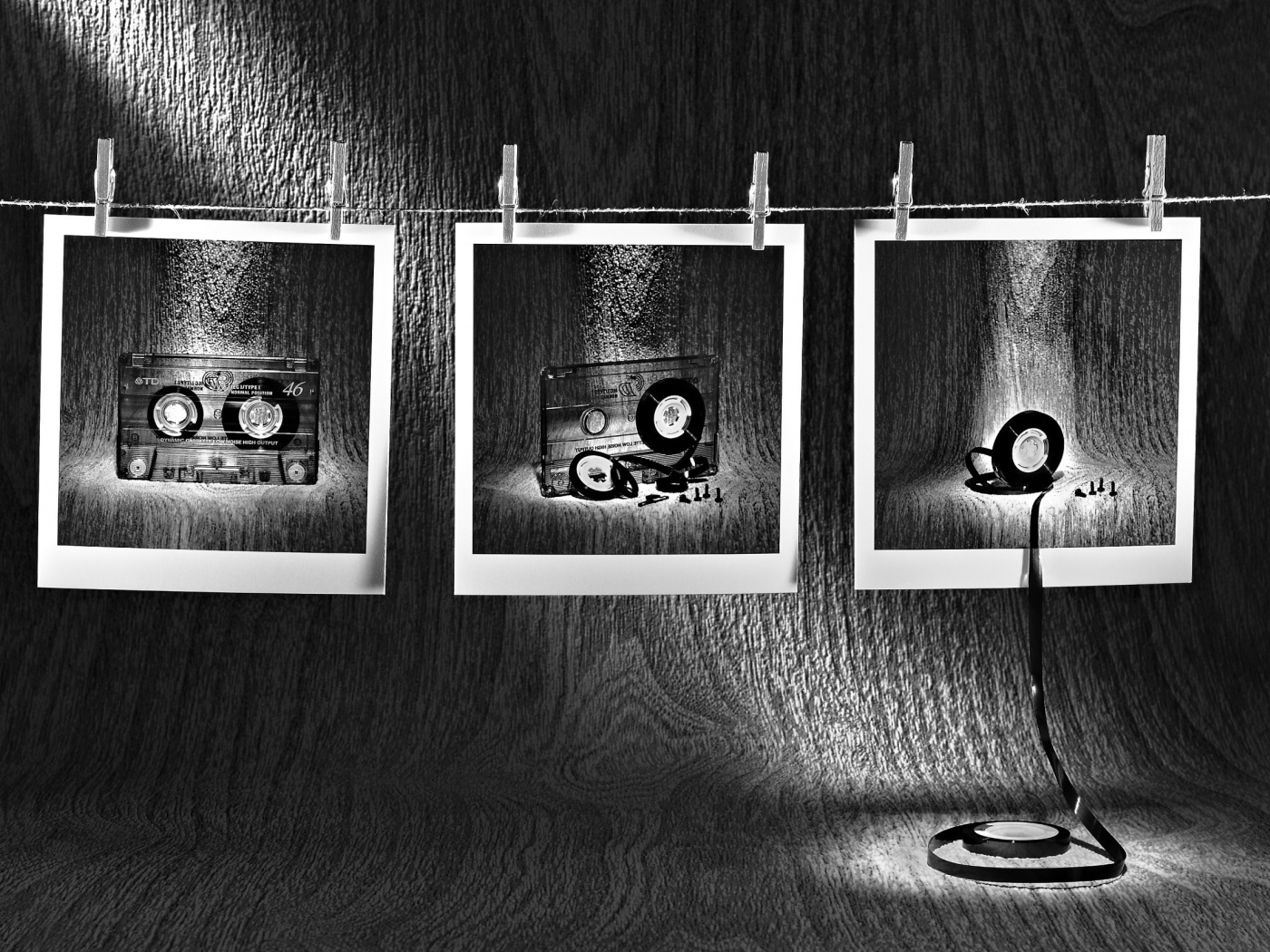 Фото на веревке оптическая иллюзия