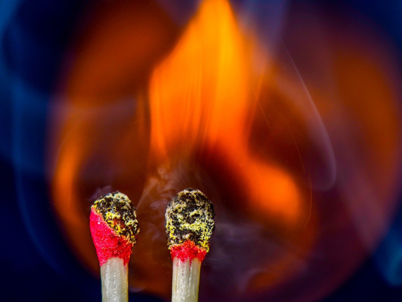 Так сгорают спички