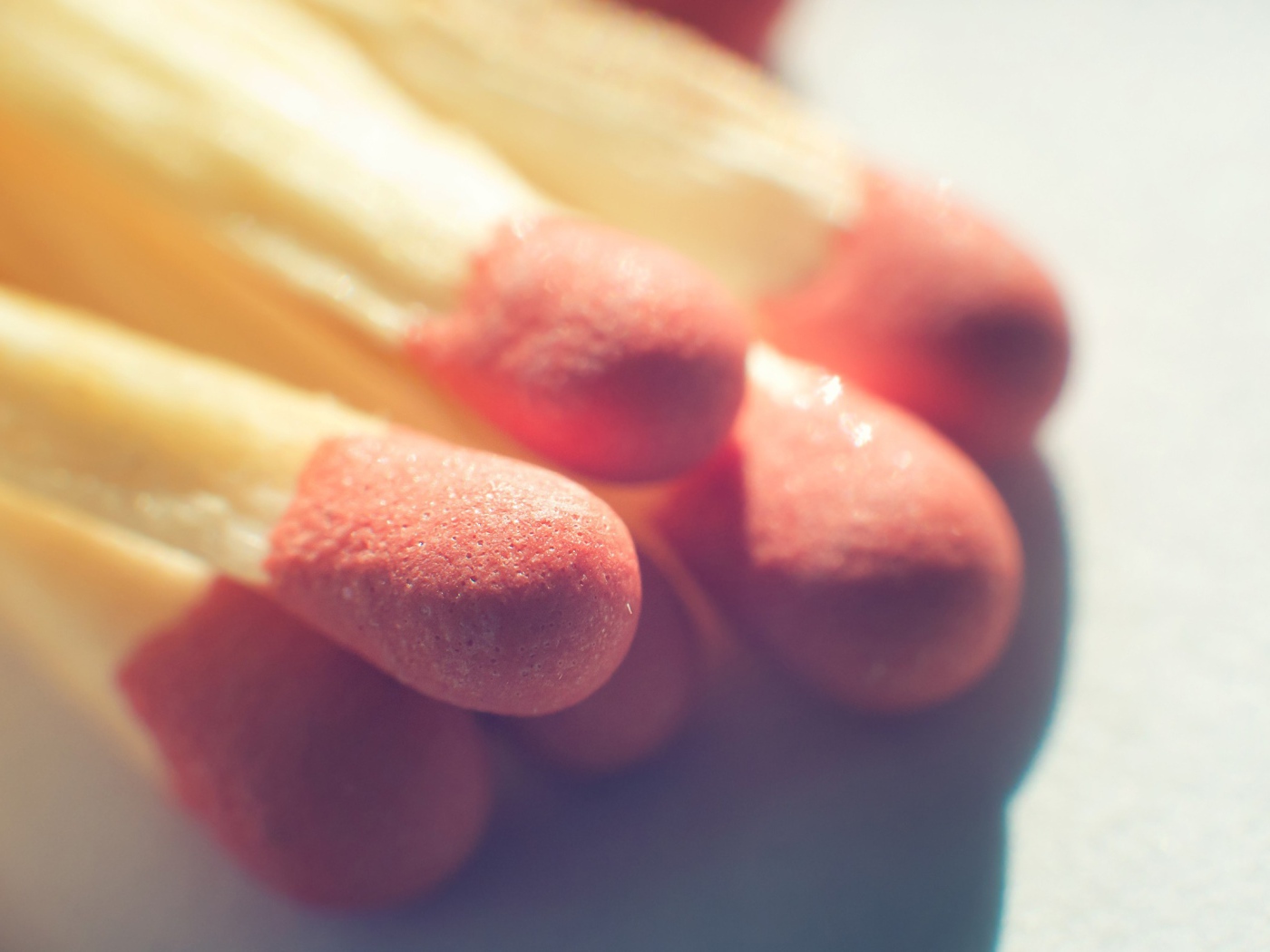 Головки спичек, макро