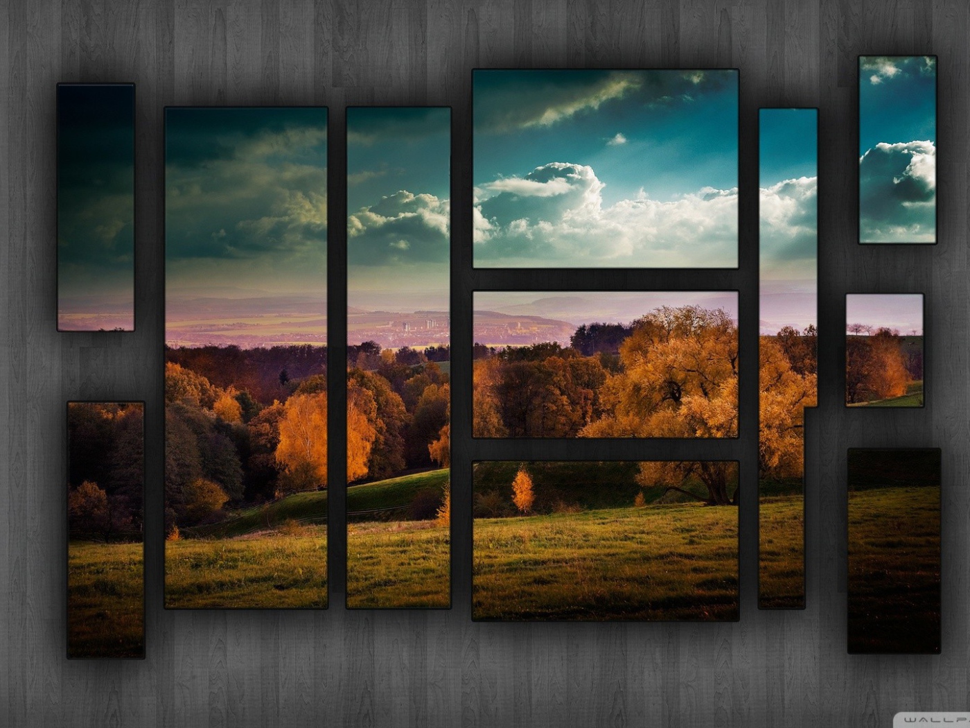 Современная картина на стене