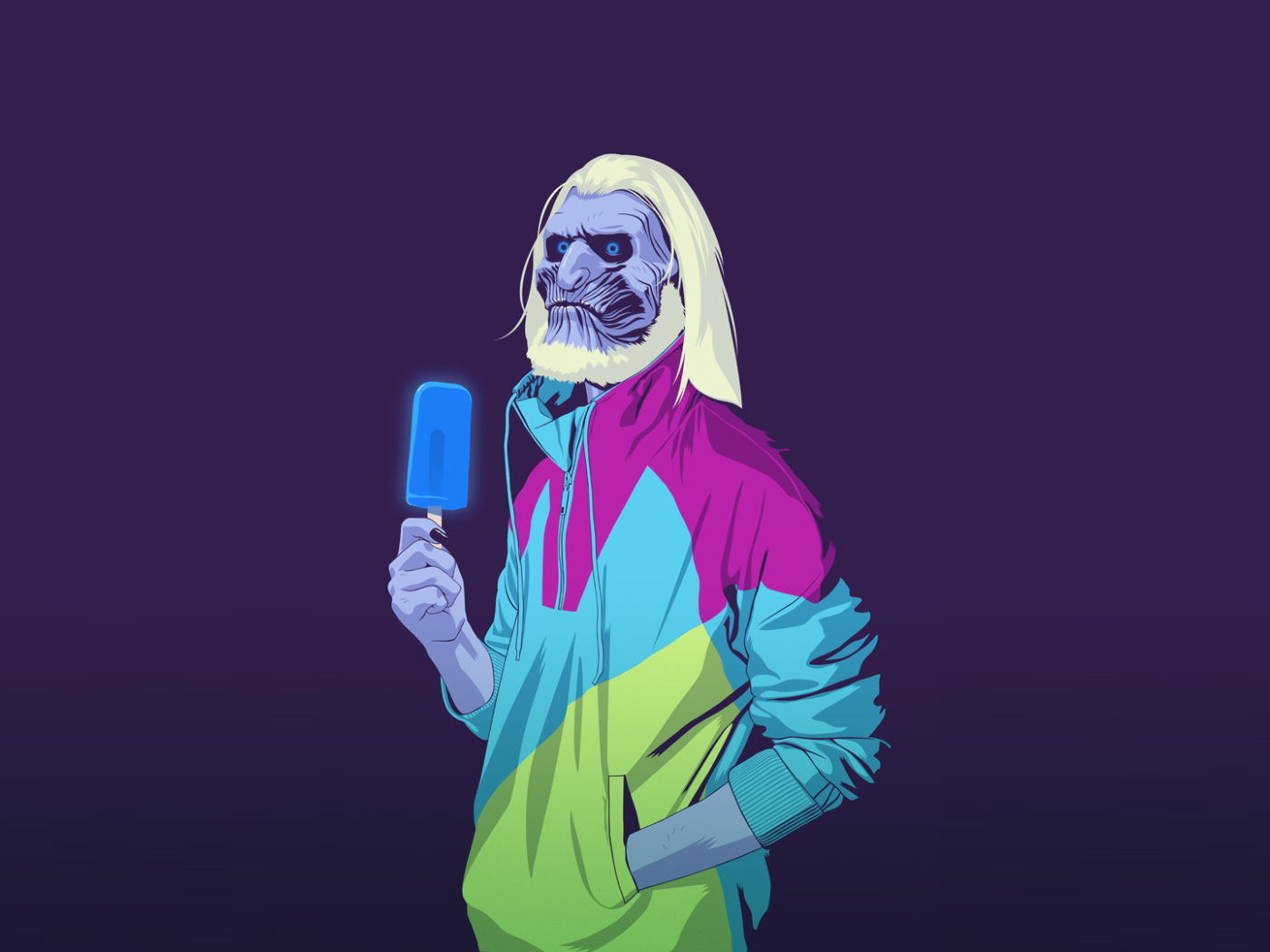 Эскимо в руке зомби