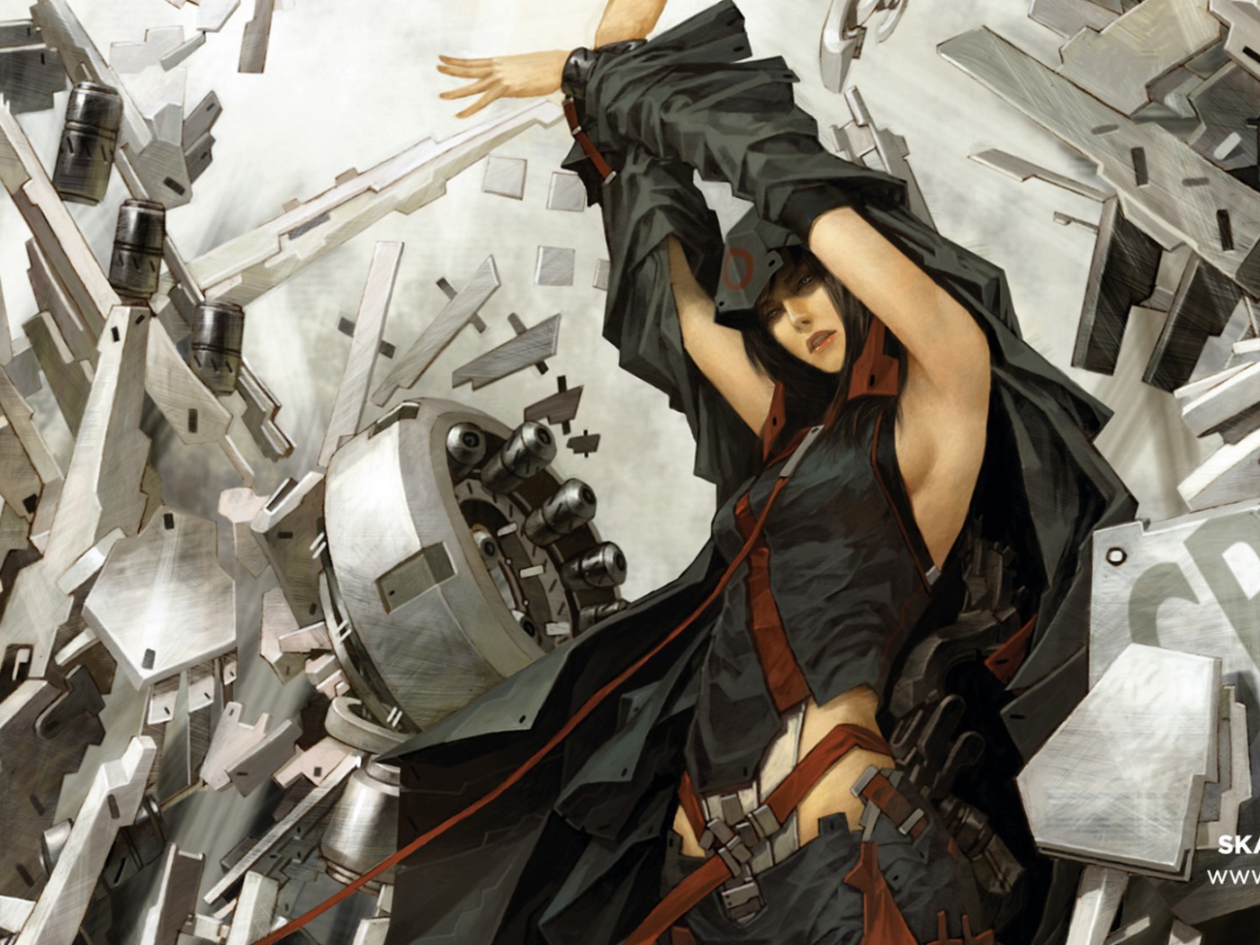 Фэнтези девушка, автор Skan Srisuwan